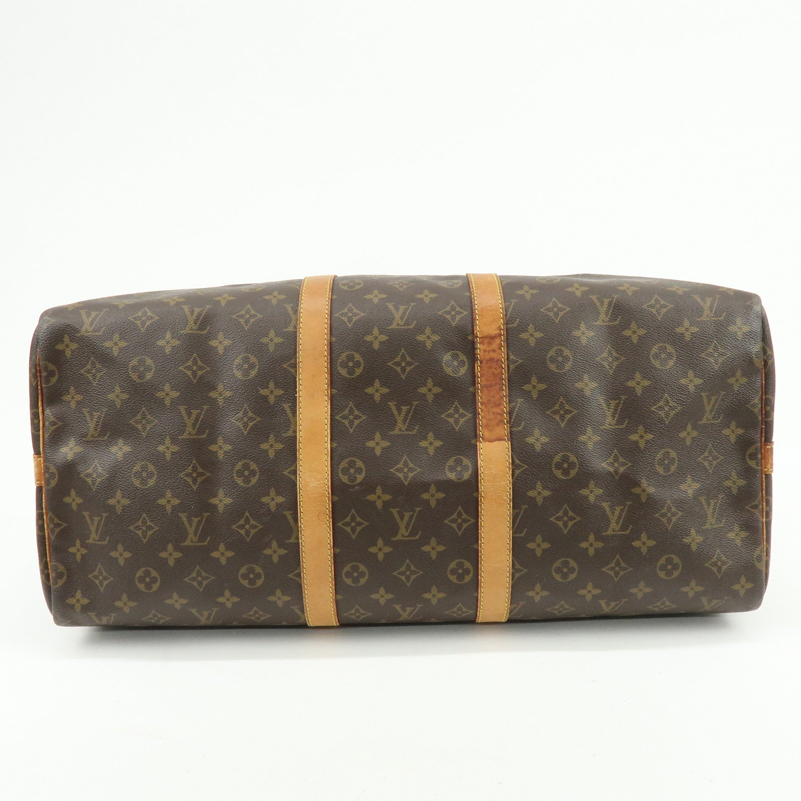 Louis Vuitton Monogram Keep All Bandouliere 55 Boston Bag M41414