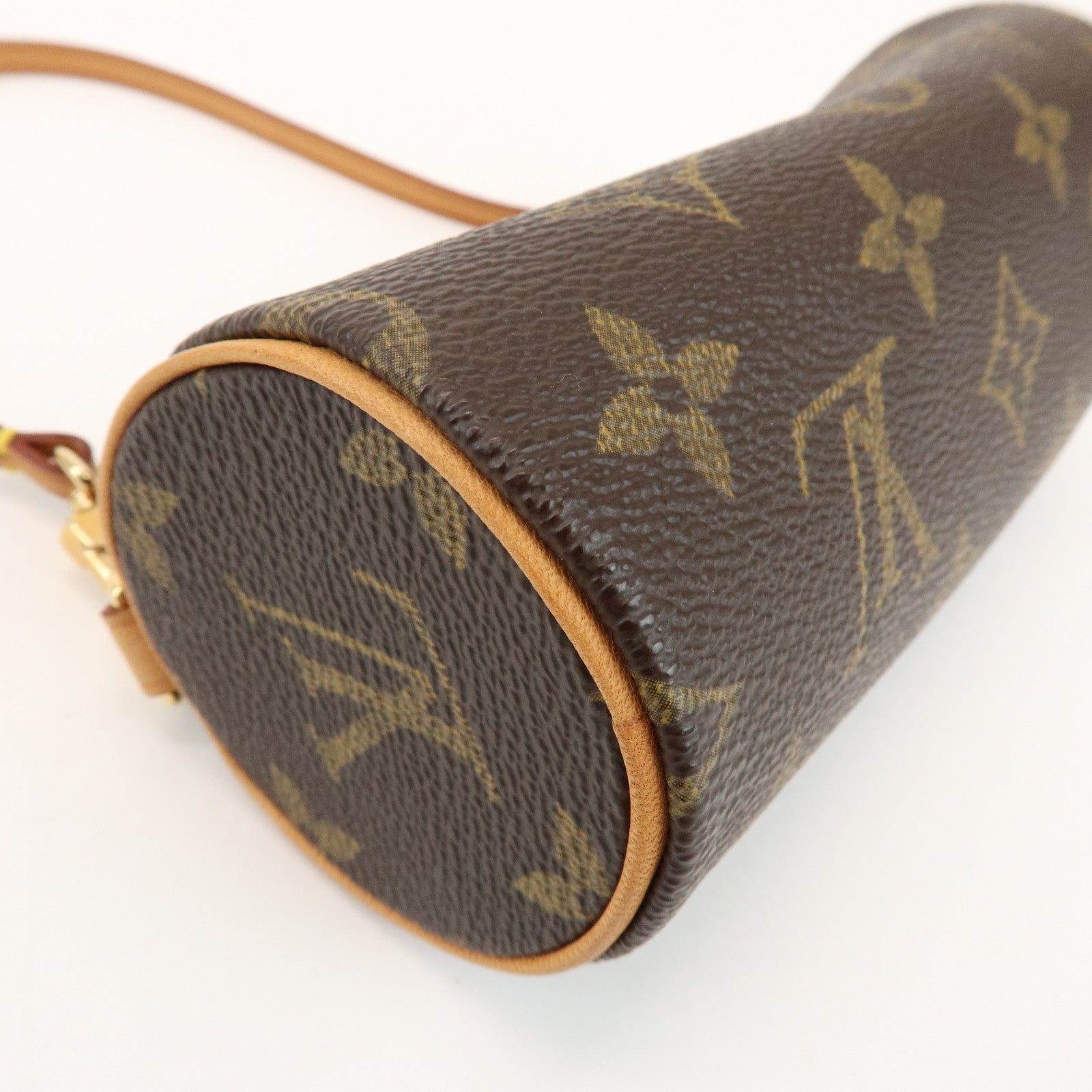 Louis Vuitton Monogram Mini Pouch for Papillon Bag Brown