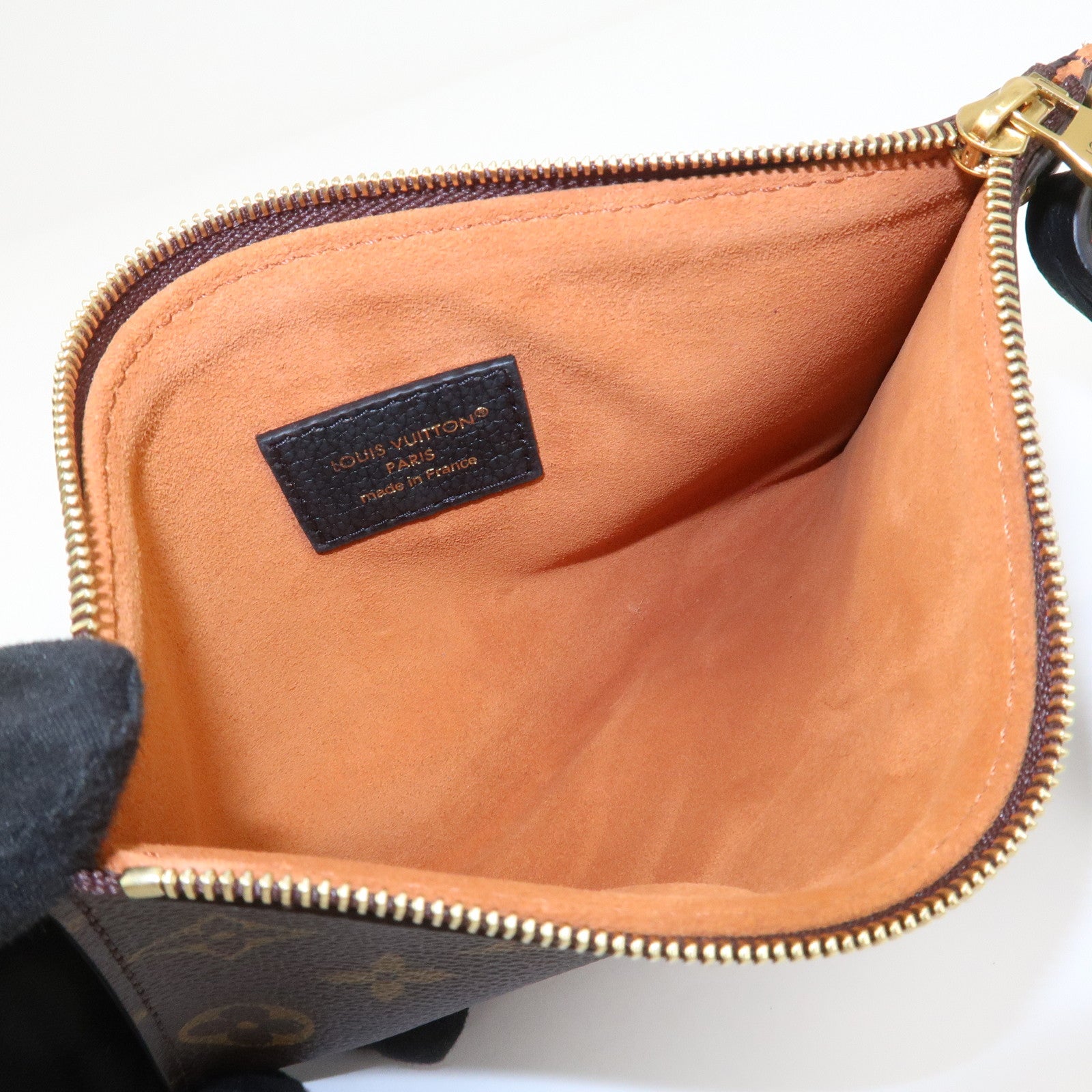 Louis Vuitton Monogram Canvas Leather Pouch for Low Key Hobo MM