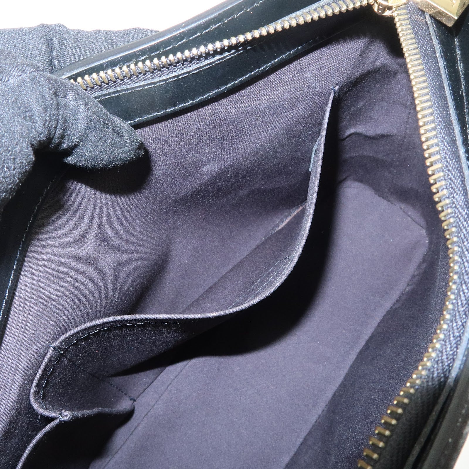 Louis Vuitton Monogram Mini Lucille PM Hand Bag Noir M92610