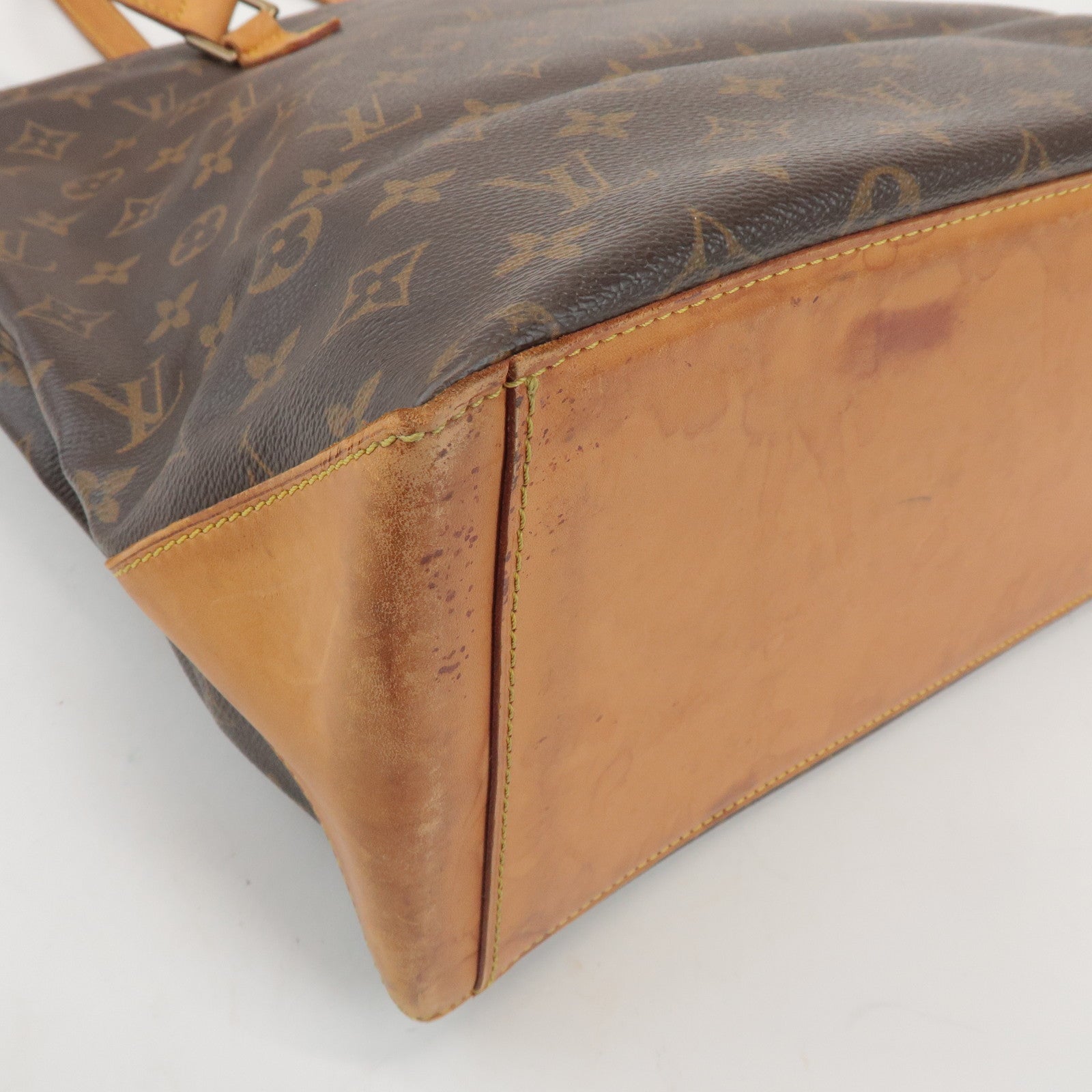 Louis Vuitton Monogram Cabas Mezzo Tote Bag Shoulder Bag M51151