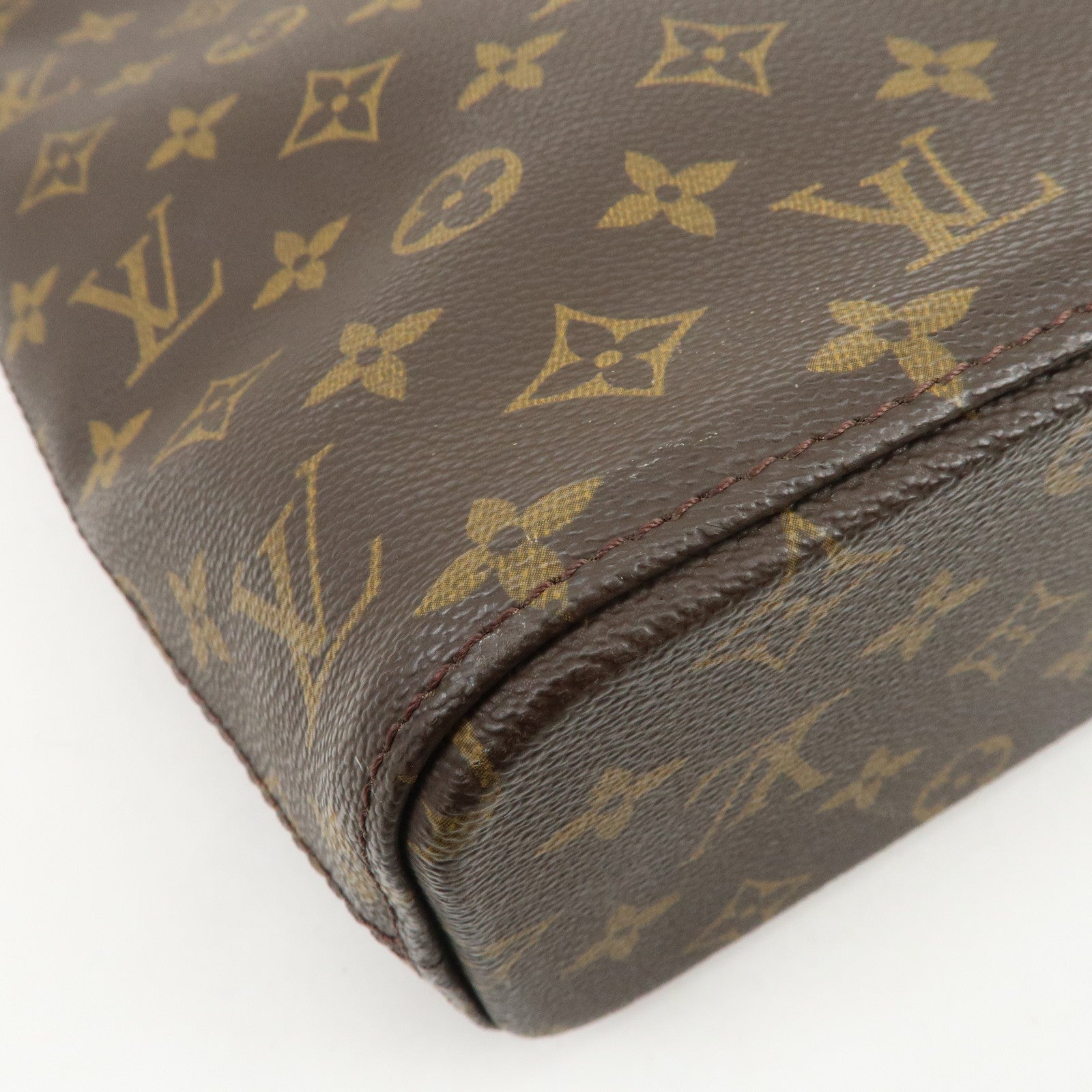Louis Vuitton Monogram Luco Tote Bag Shoulder Bag Brown M51155