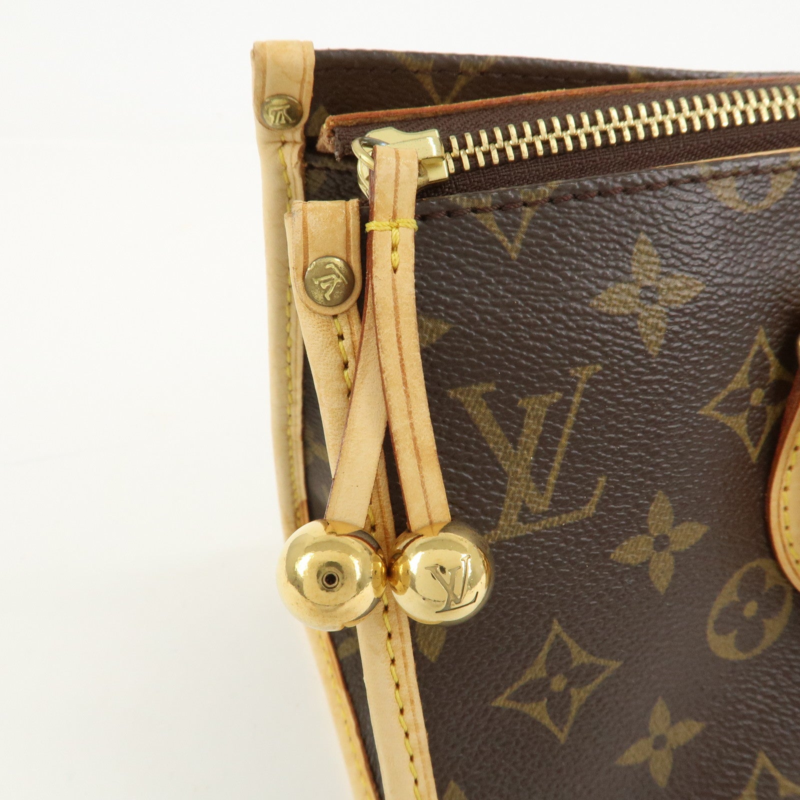 Louis Vuitton Monogram Popincourt Hand Bag Brown M40009