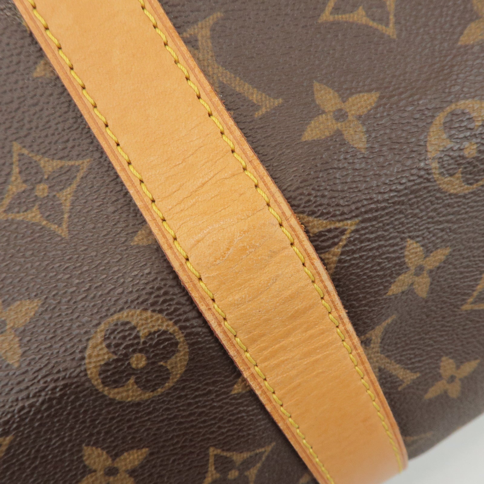 Louis Vuitton Monogram Keep All Bandouliere 55 Boston Bag M41414