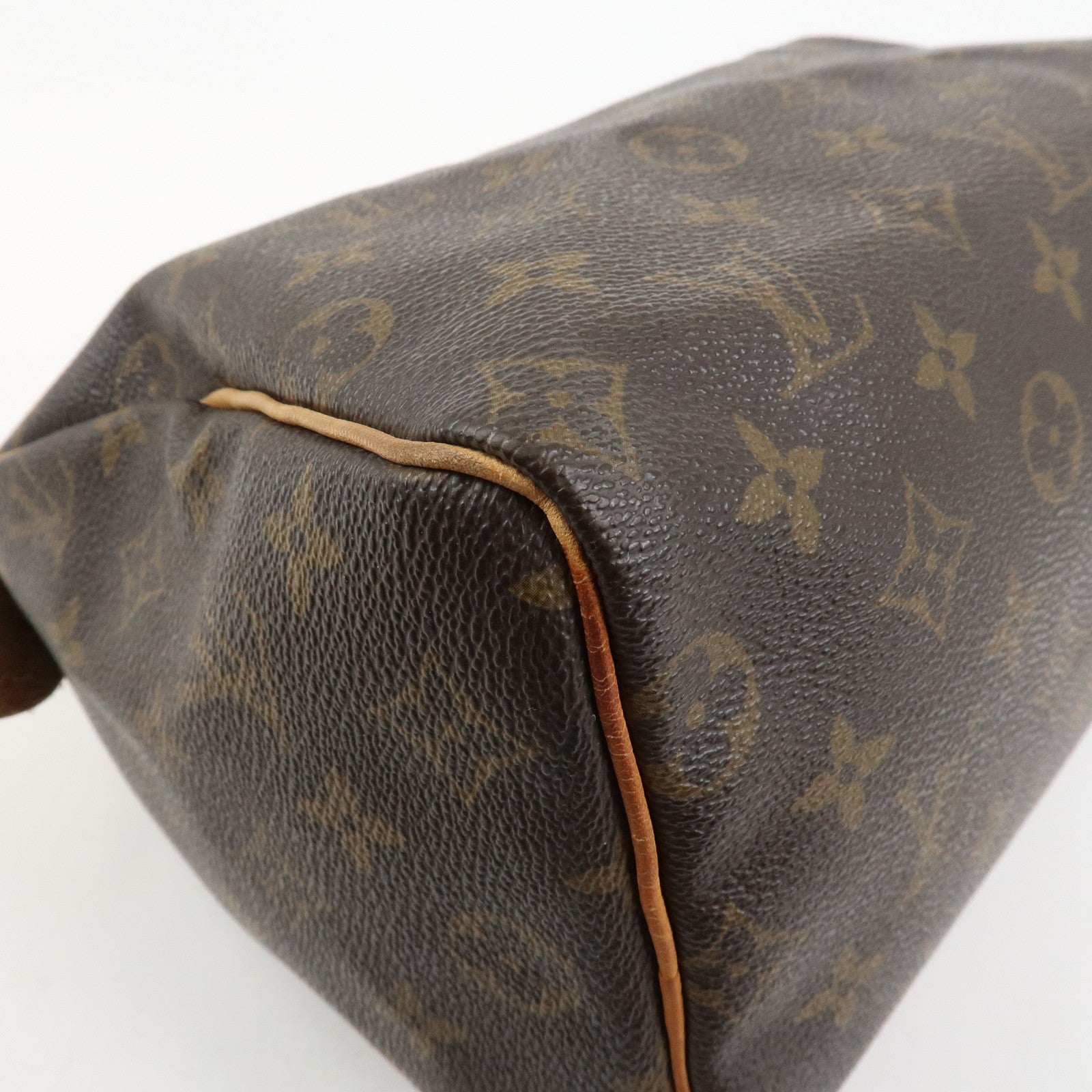 Louis Vuitton Monogram Speedy 25 Boston Bag Hand Bag Brown M41528