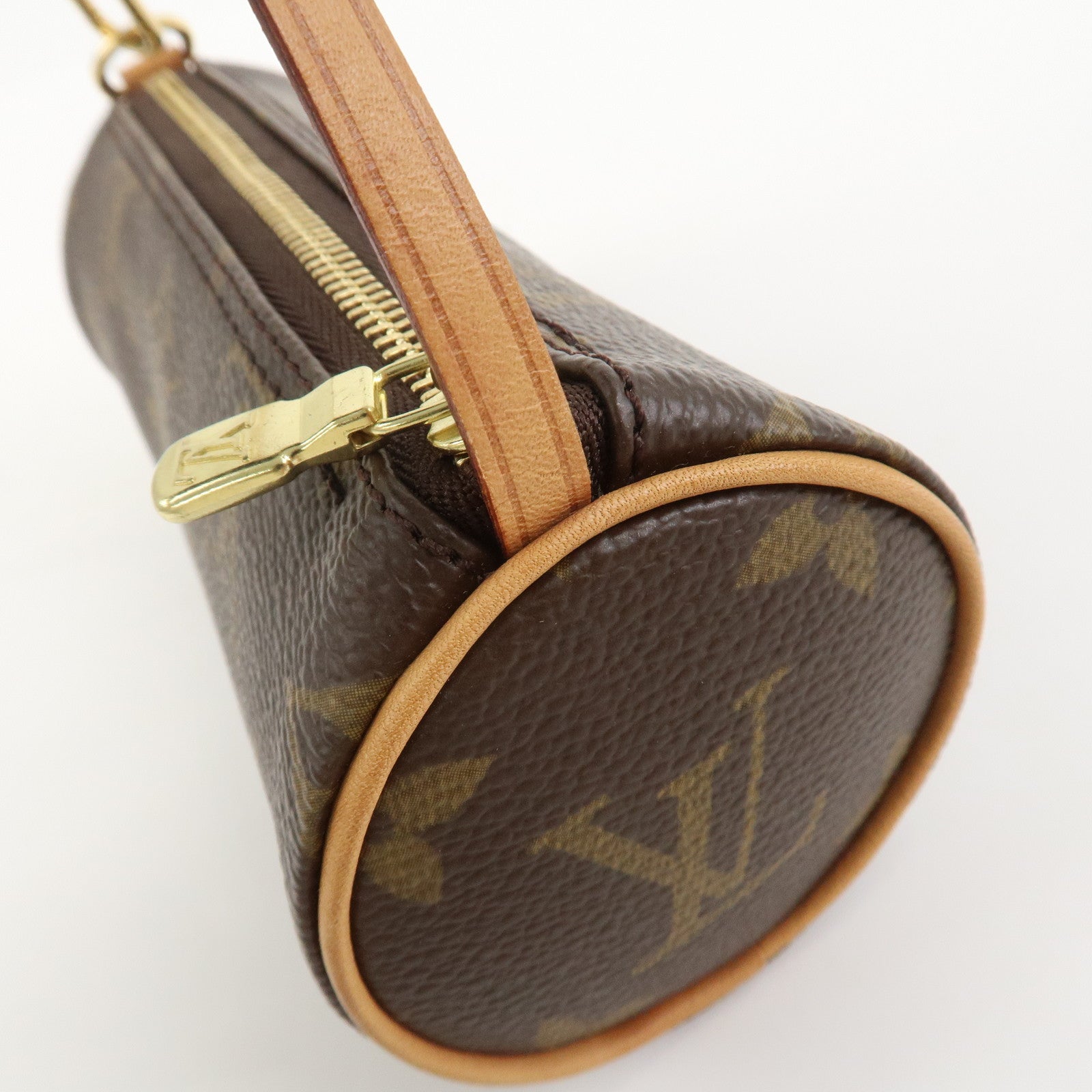 Louis Vuitton Monogram Mini Pouch for Papillon Bag Brown
