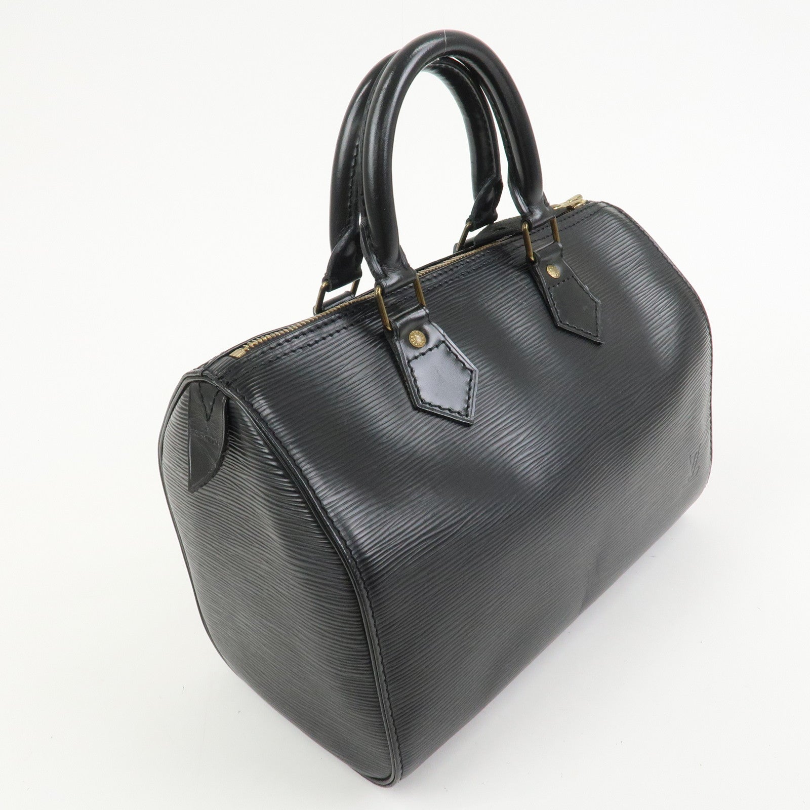 Louis Vuitton Epi Speedy 25 Boston Bag Hand Bag Noir Black M43012