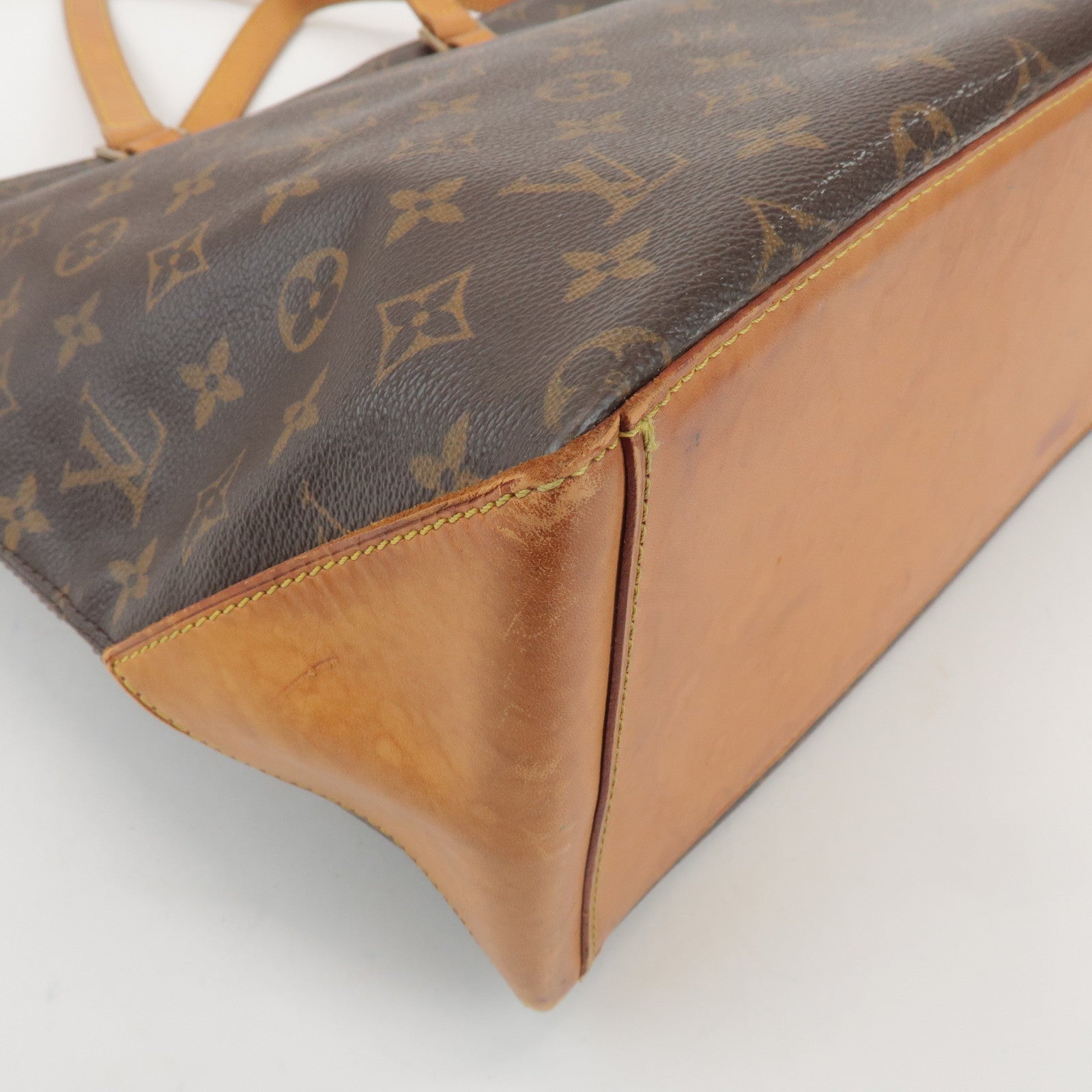 Louis Vuitton Monogram Cabas Mezzo Tote Bag Shoulder Bag M51151