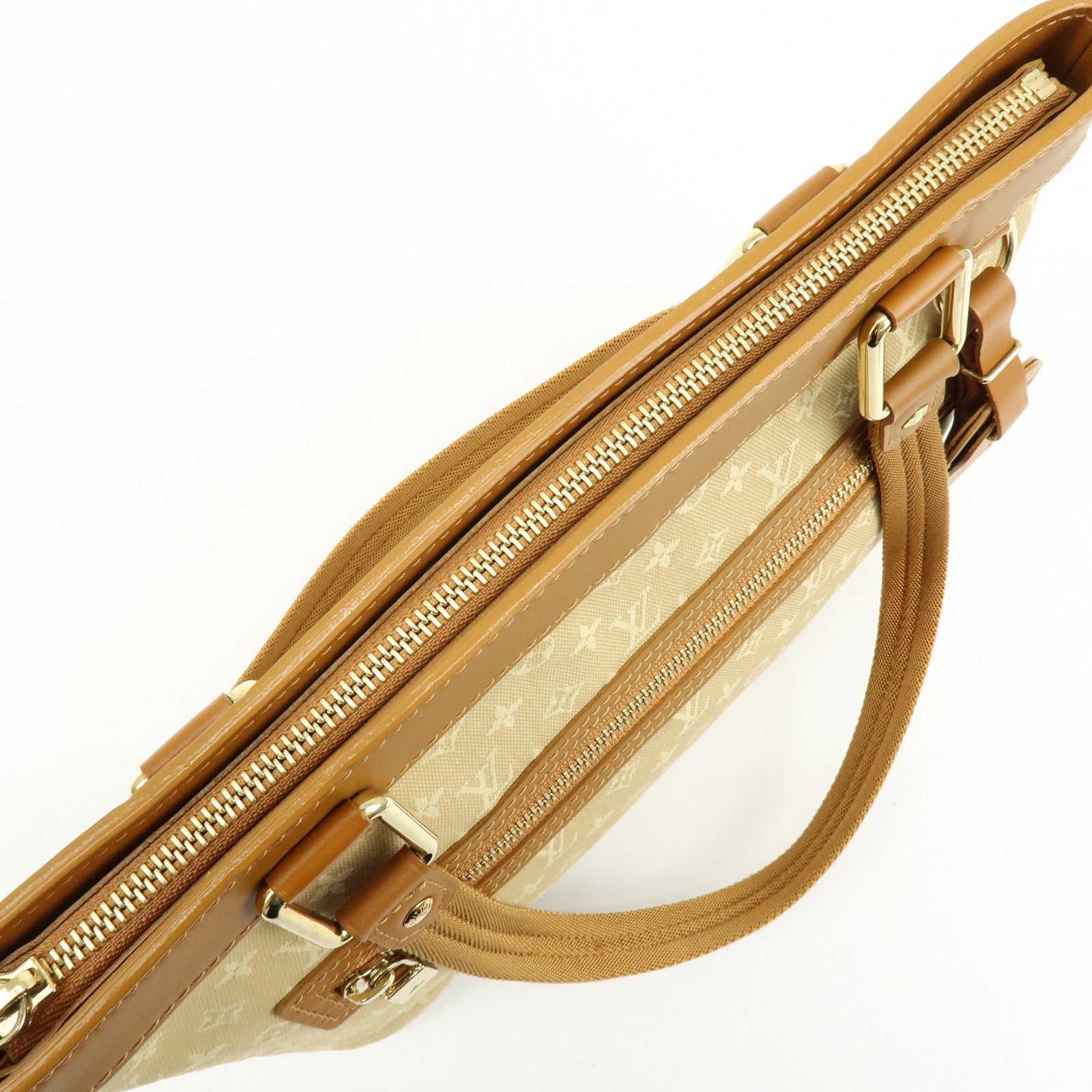 Louis Vuitton Monogram Mini Lucille PM Hand Bag Beige M92684