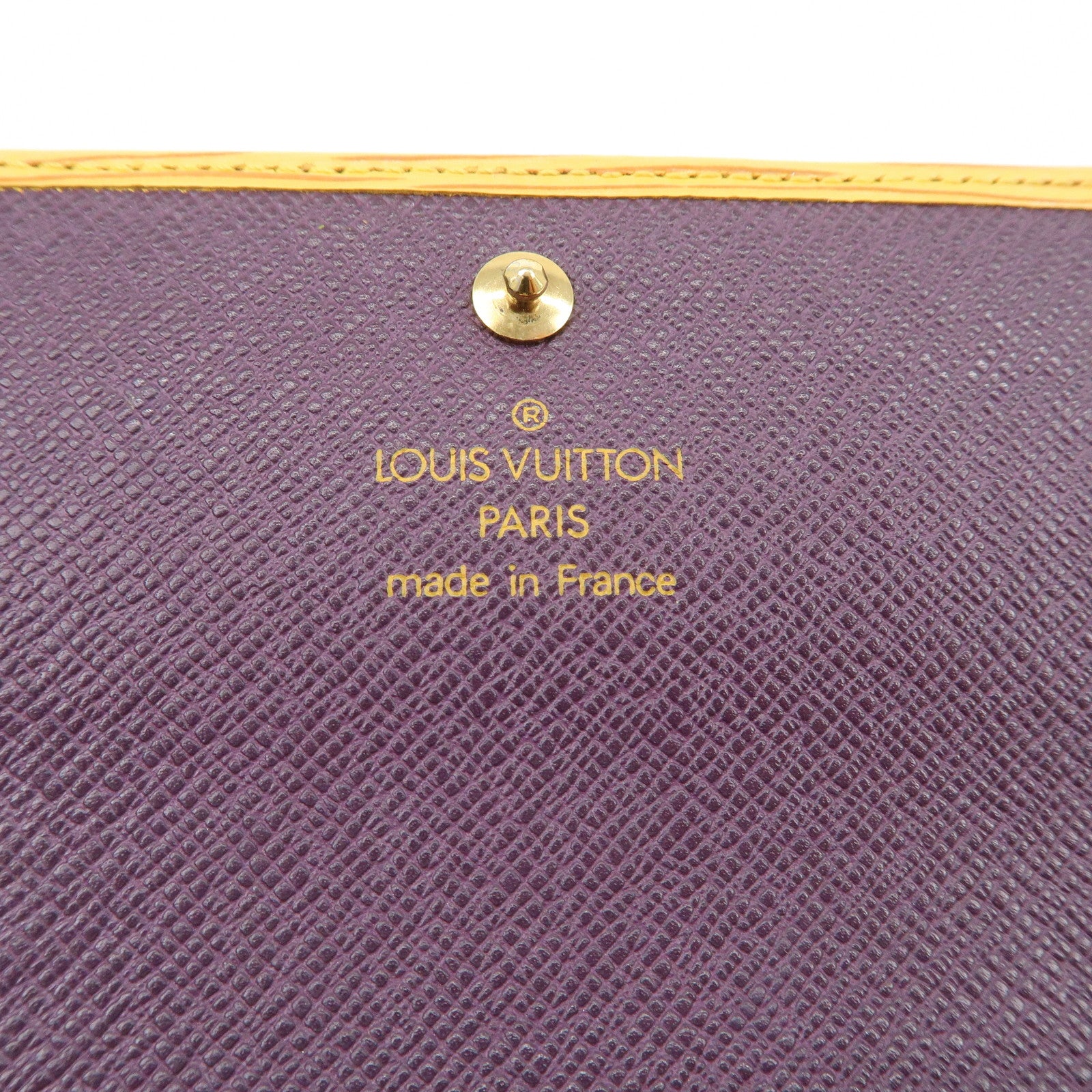 Louis Vuitton Epi leather Porte Tresor Etui Papier Wallet M63719