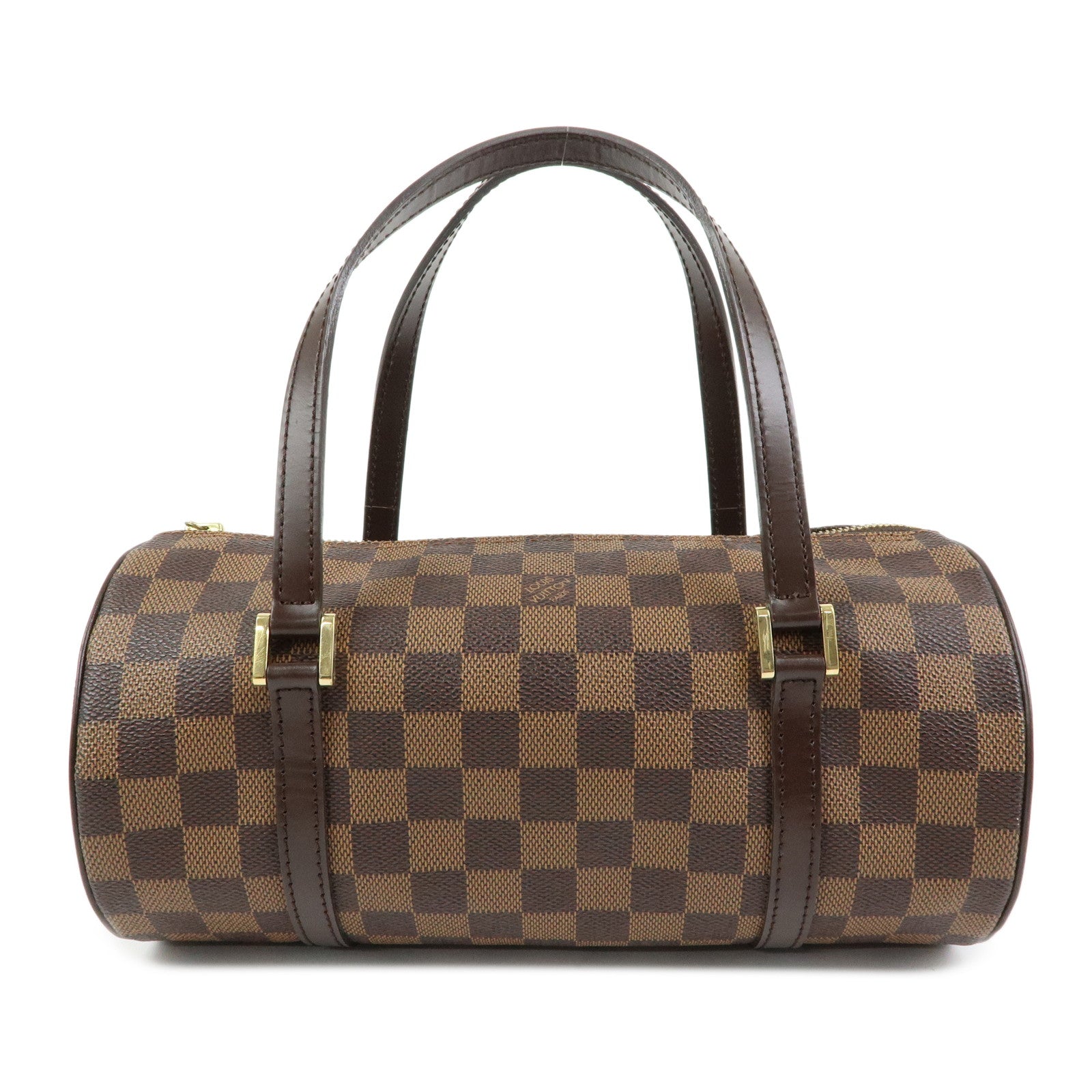 Louis Vuitton Damier Ebene Papillon 26 Hand Bag Brown N51304