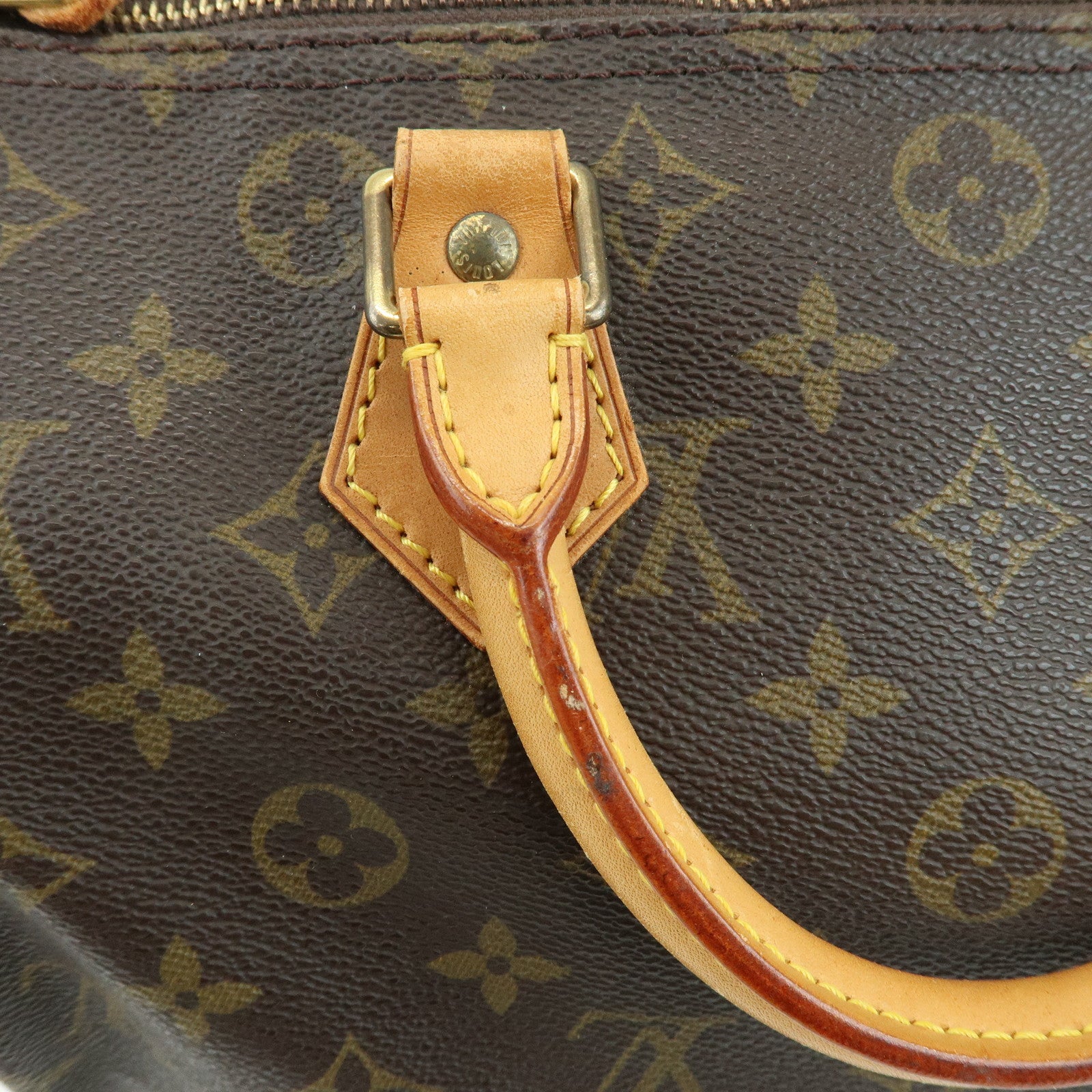 Louis Vuitton Monogram Speedy 30 Boston Bag Hand Bag Brown M41526