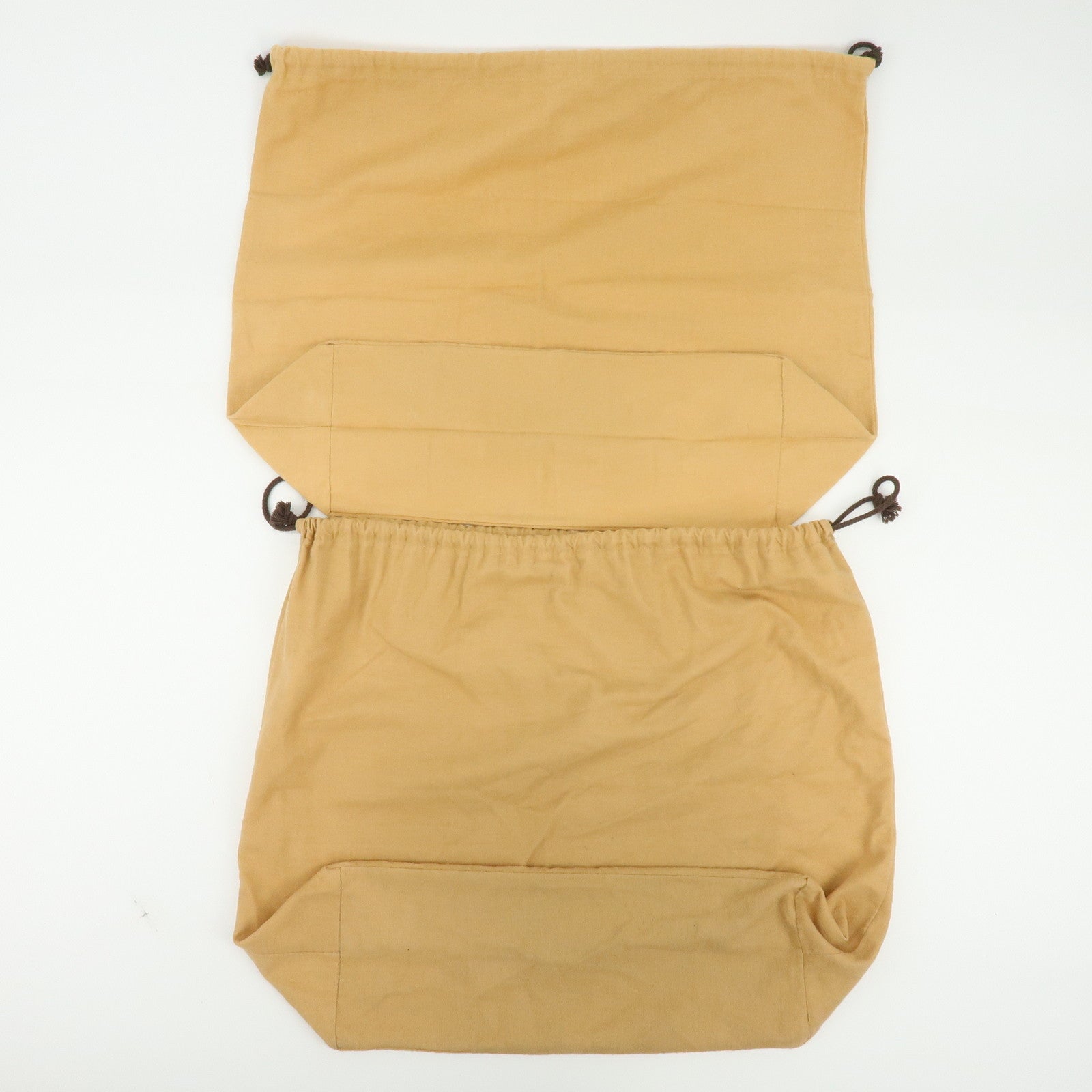 Louis Vuitton Set of 12 Dust Bag Storage Bag Drawstring Style Beige