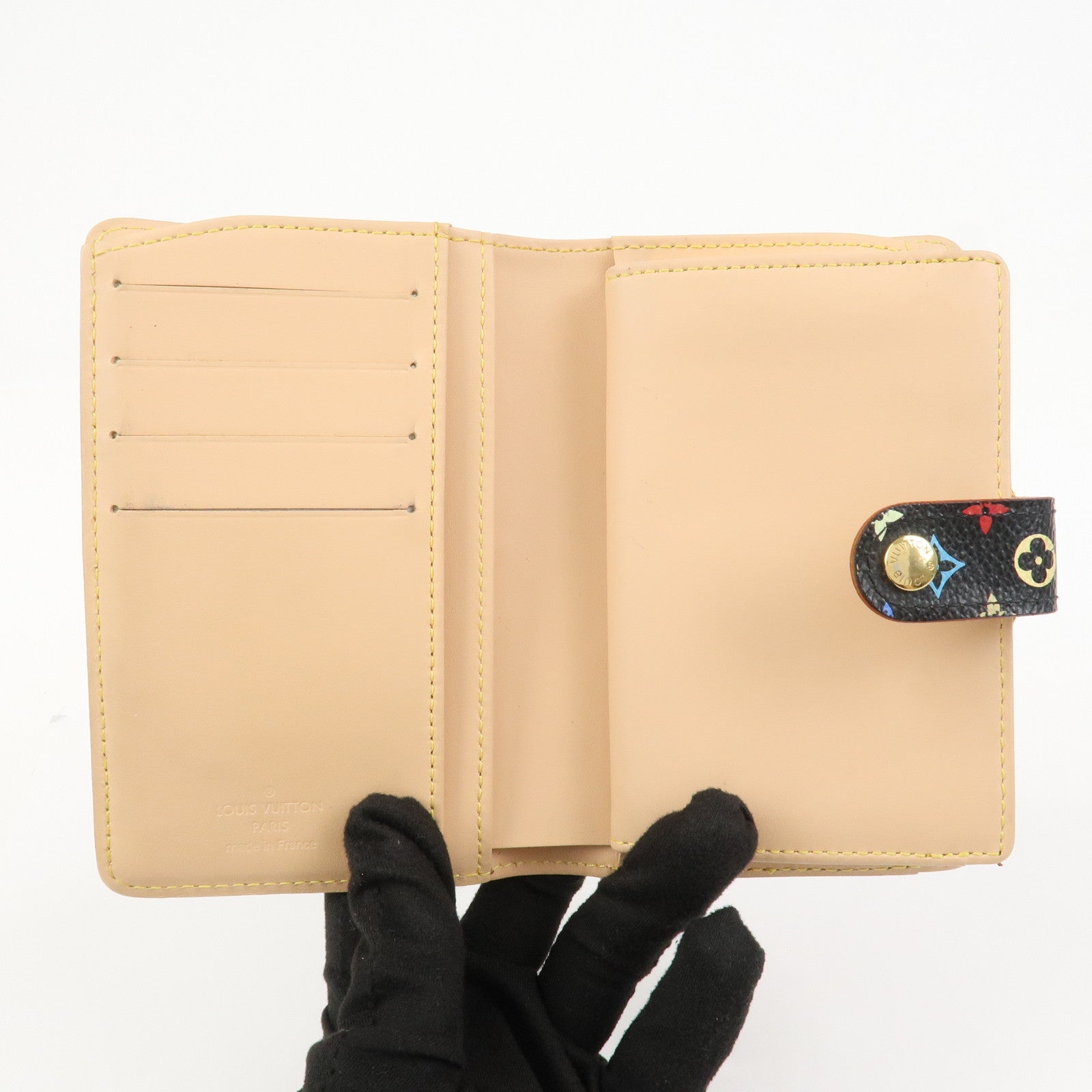 Louis Vuitton Monogram Multicolor Portefeuille Viennois Noir M92988