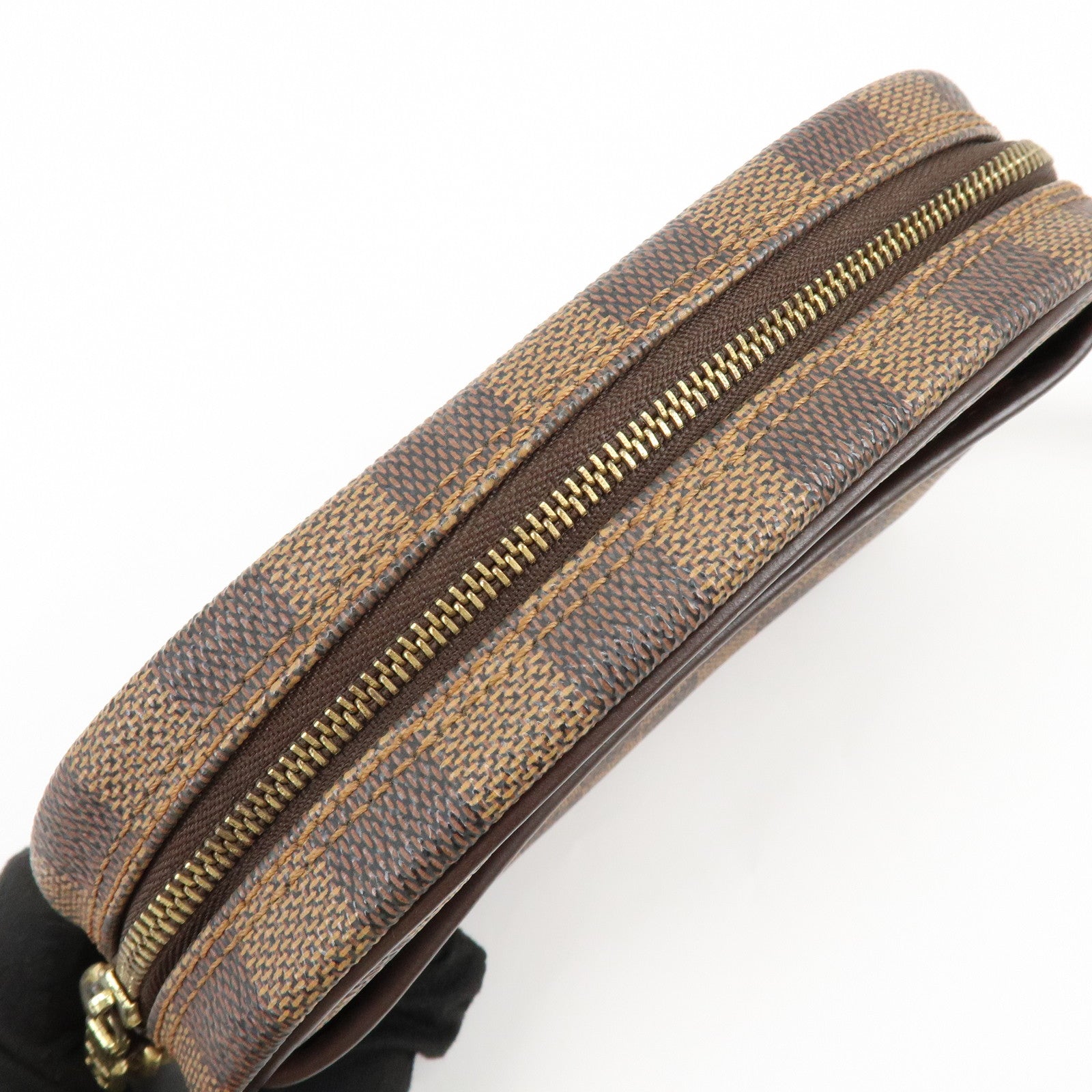 Louis Vuitton Damier Pochette Ipanema Shoulder Bag Ebene N51296