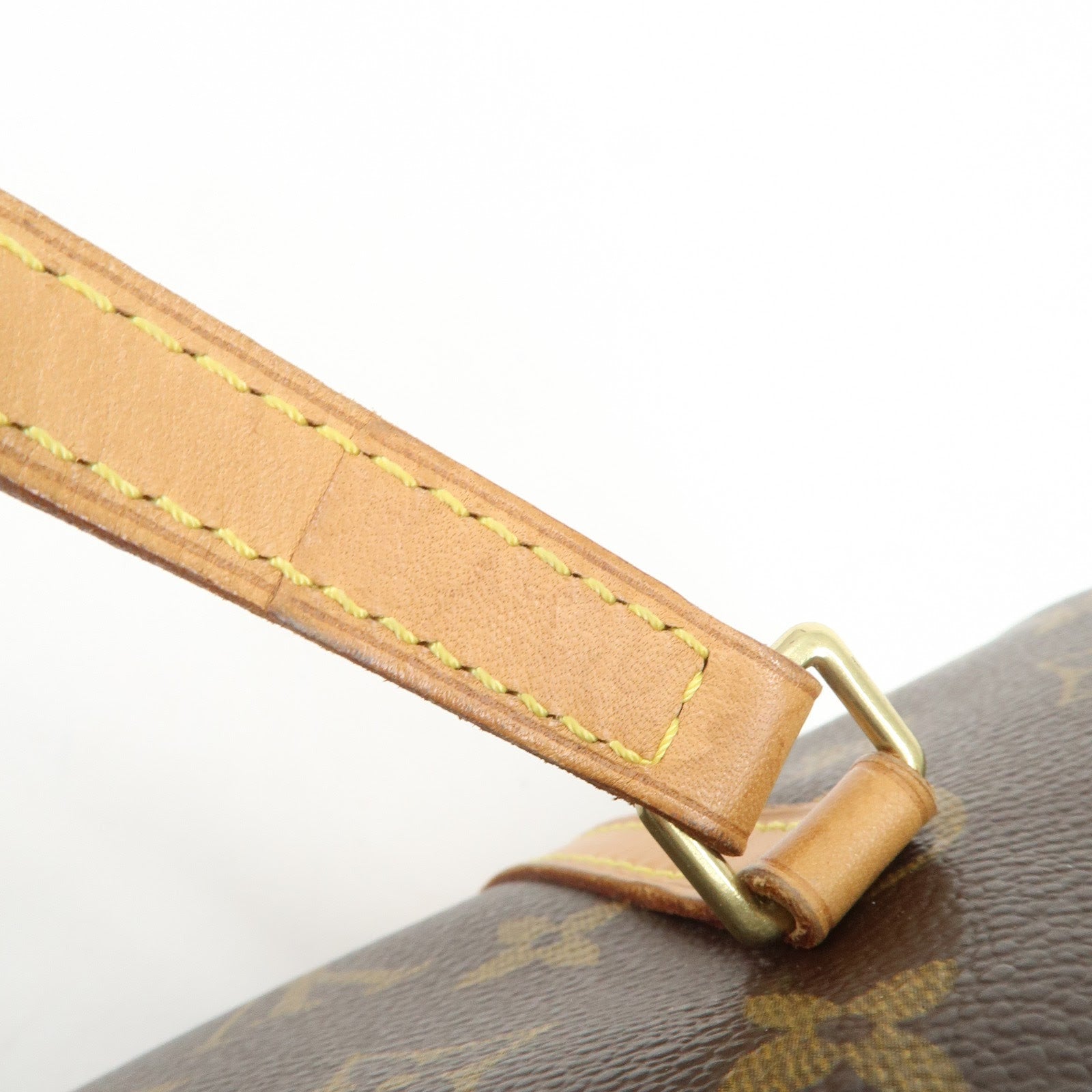 Louis Vuitton Monogram Papillon 30 Hand Bag Brown M51385