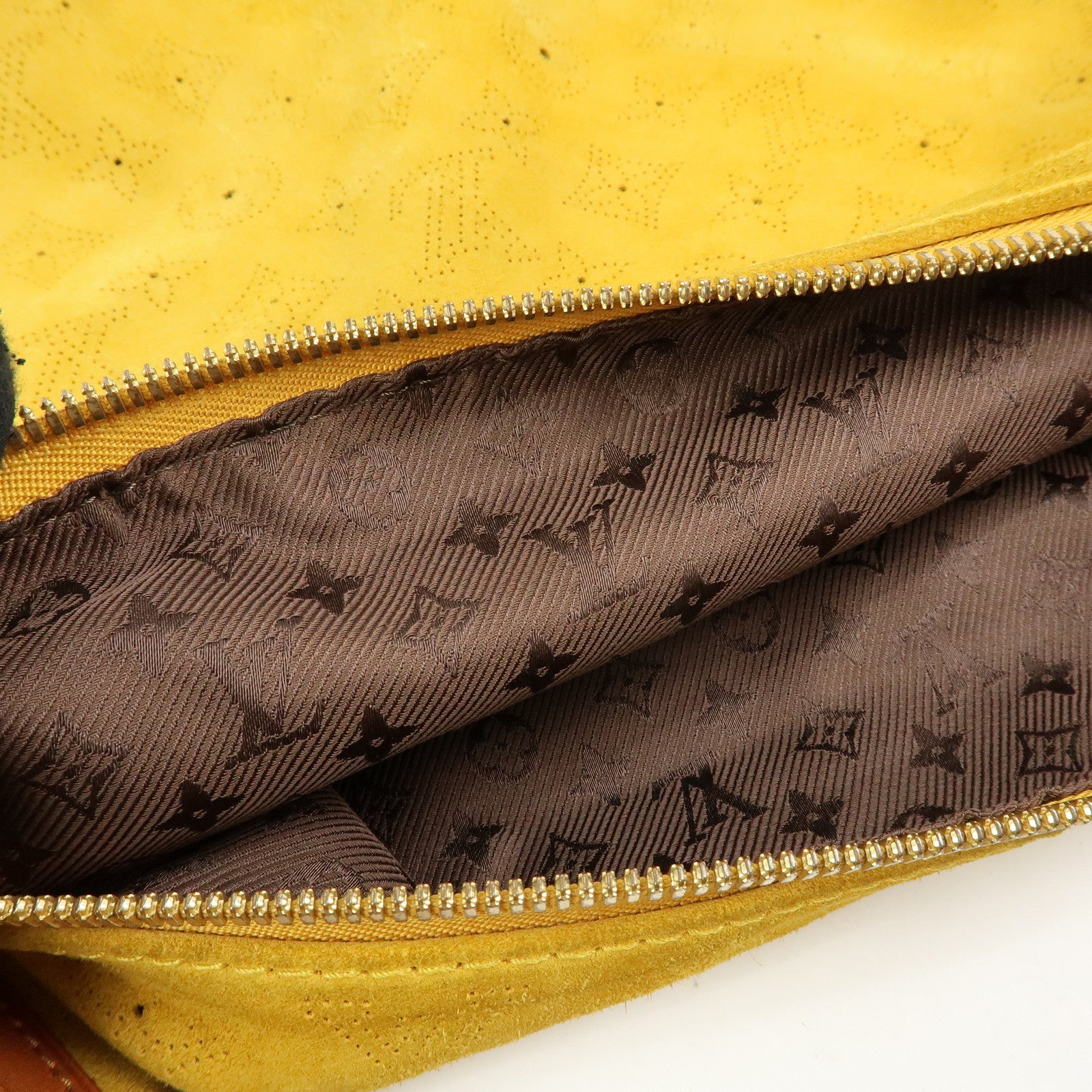 Louis Vuitton Monogram Mahina Onata GM Shoulder Bag Yellow M95118