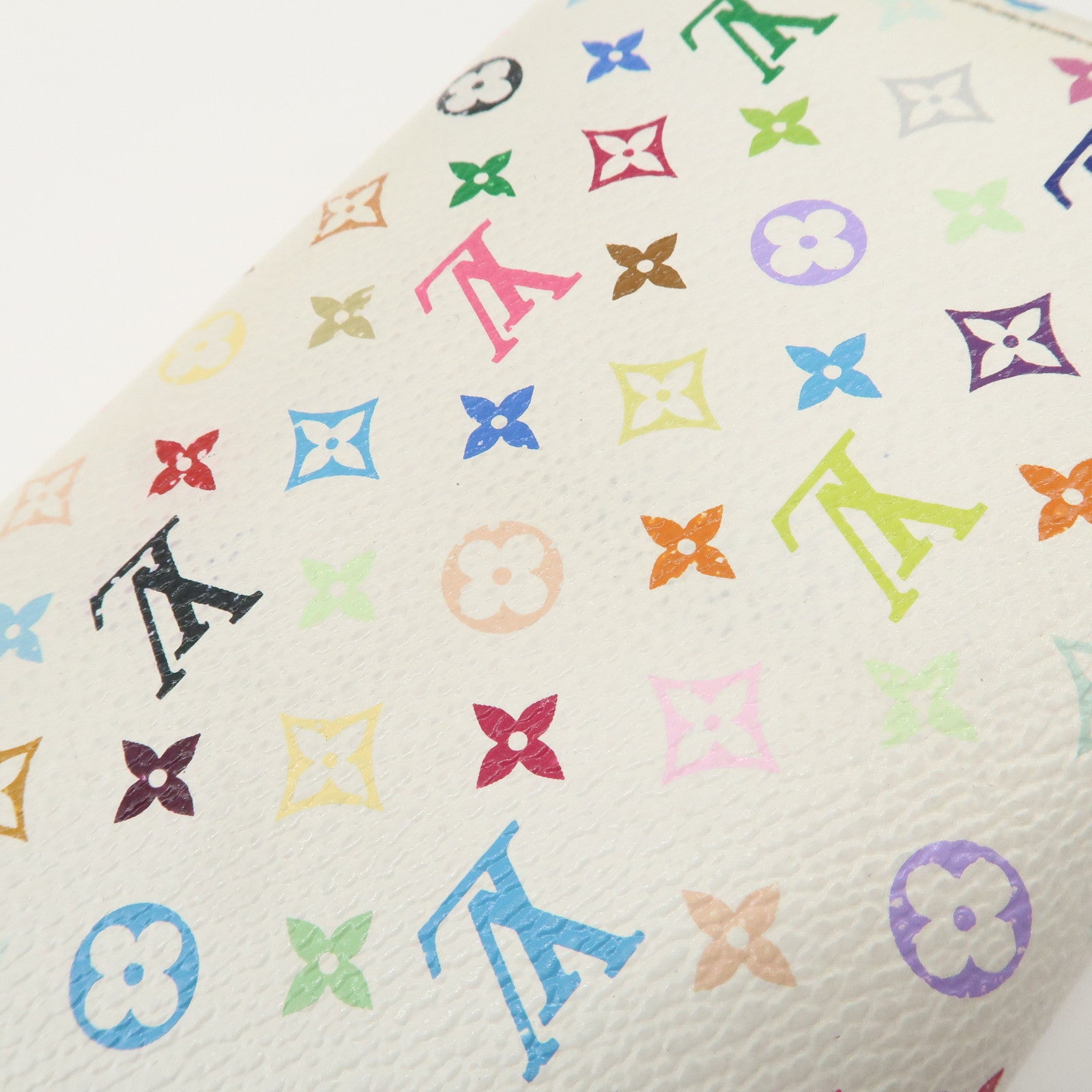 Louis Vuitton Monogram Multicolor Portefeuille Alexandra Wallet Blanc M60083