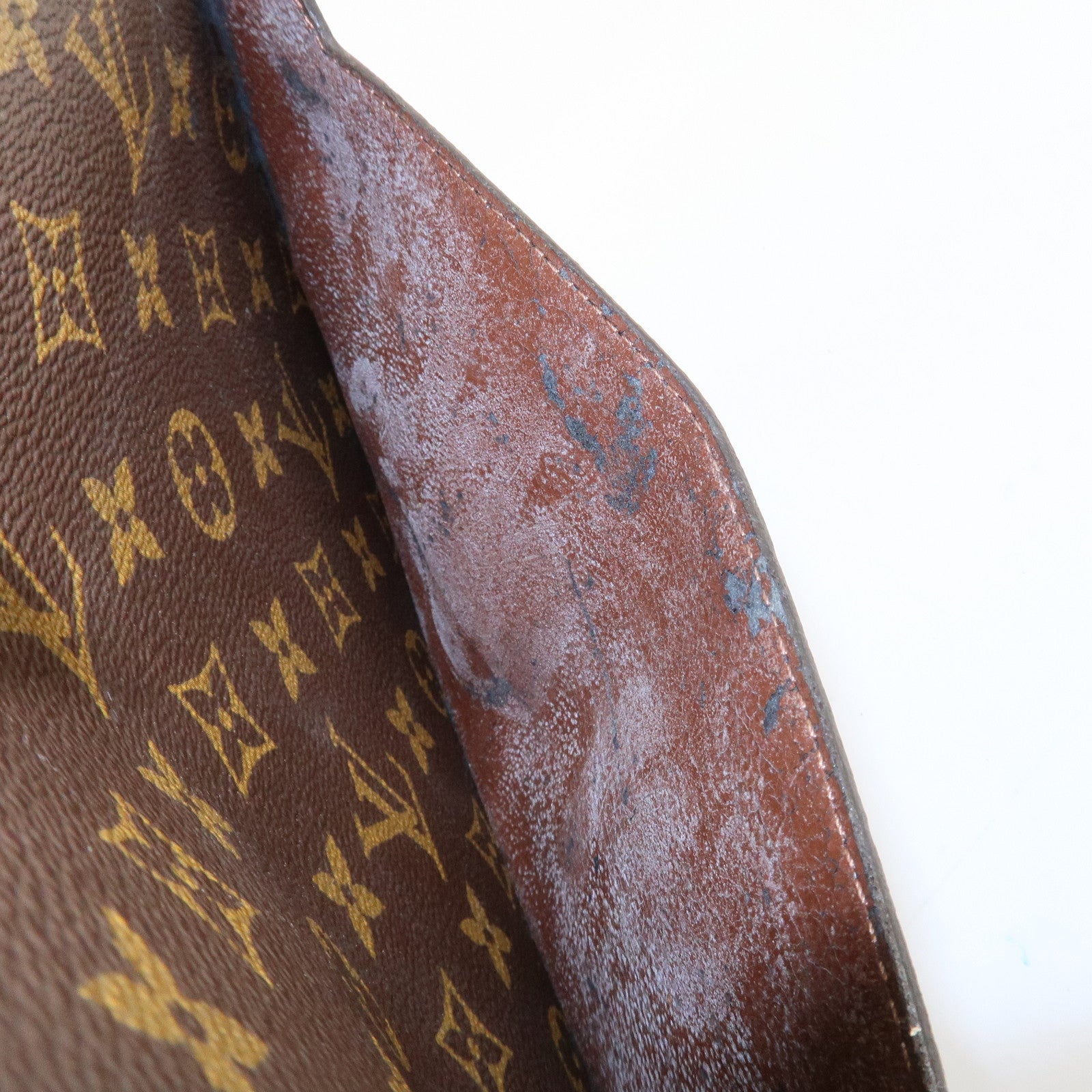 Louis Vuitton Monogram Pochette Homme Clutch Bag Brown M51795