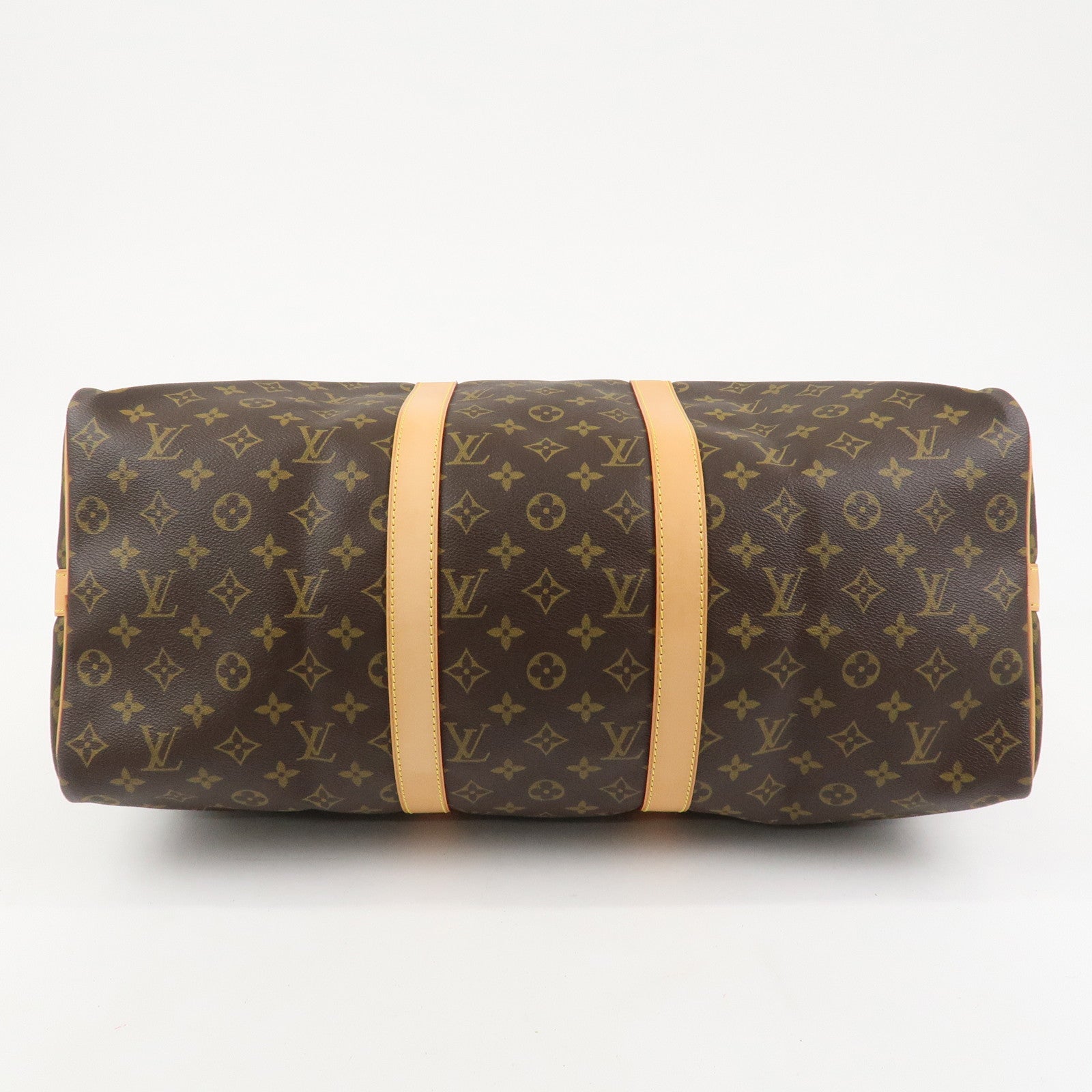 Louis Vuitton Monogram Keep All 50 Bandouliere Boston Bag M41416