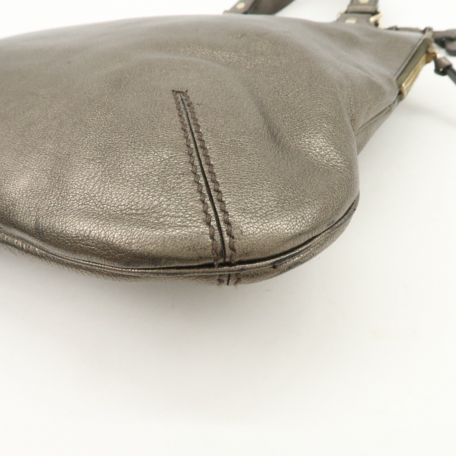 SAINT LAURENT Metropolis Rive Gauche Leather Tote Bag 177739