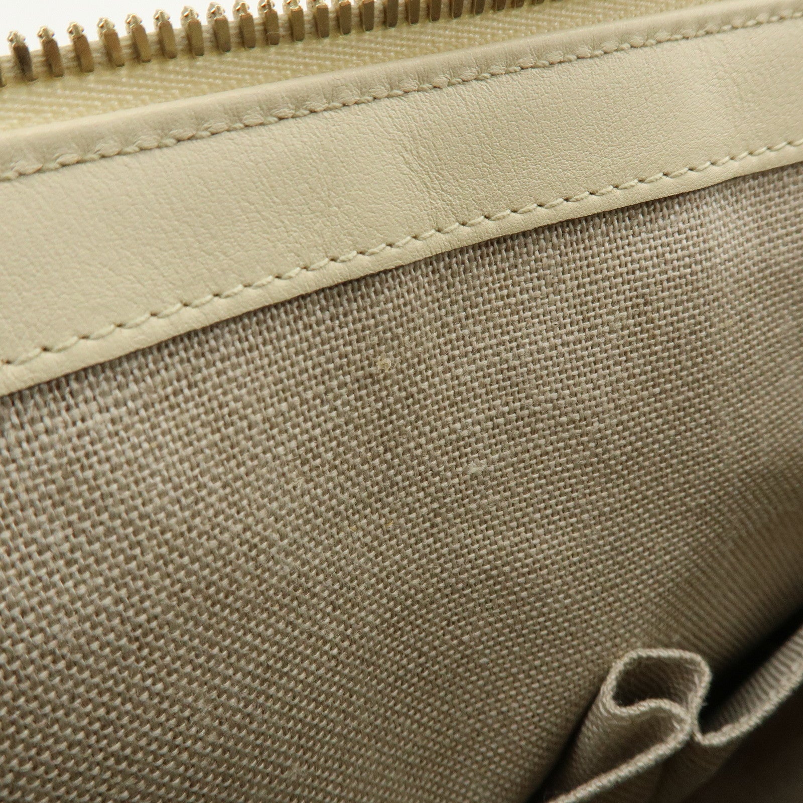 GUCCI Microguccissima Leather 2Way Bag Hand Bag Ivory 449656