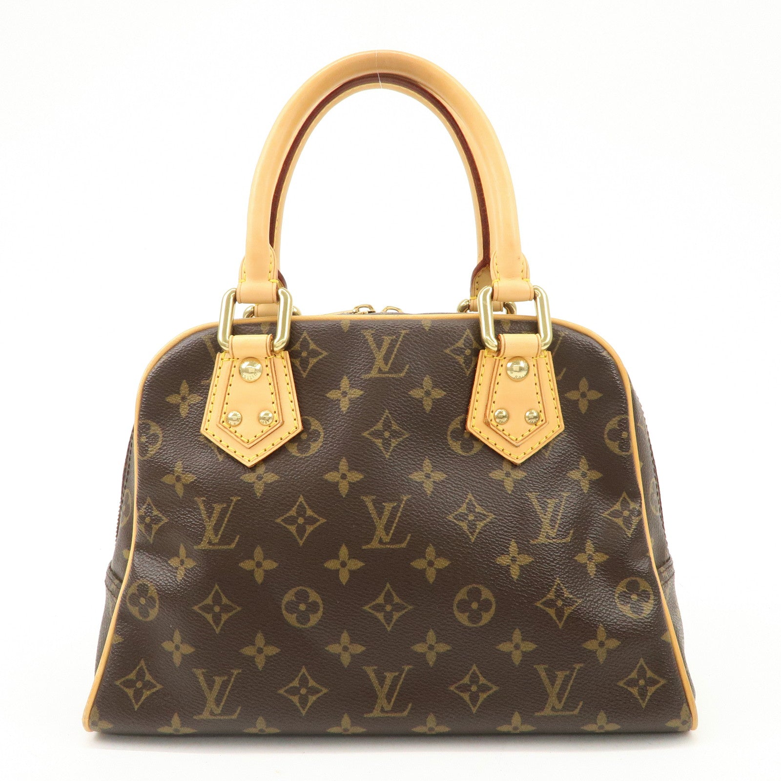 Louis Vuitton Monogram Manhattan PM Hand Bag M40026 Used