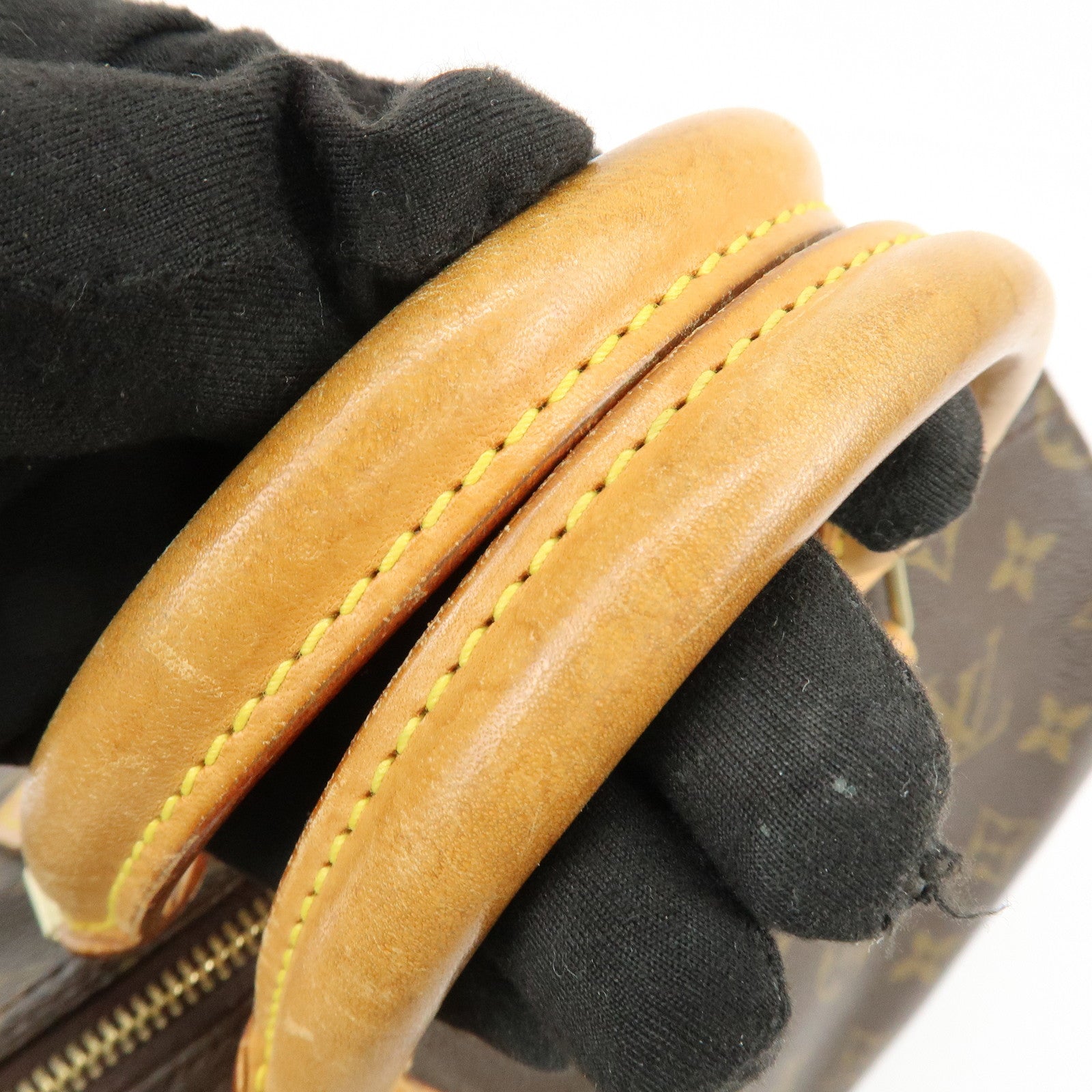 Louis Vuitton Monogram Speedy 25 Boston Bag Hand Bag Brown M41528