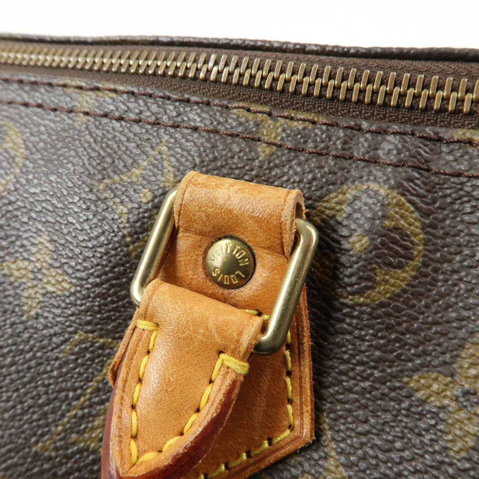 Louis Vuitton Monogram Speedy 30 Boston Bag Hand Bag Brown M41526