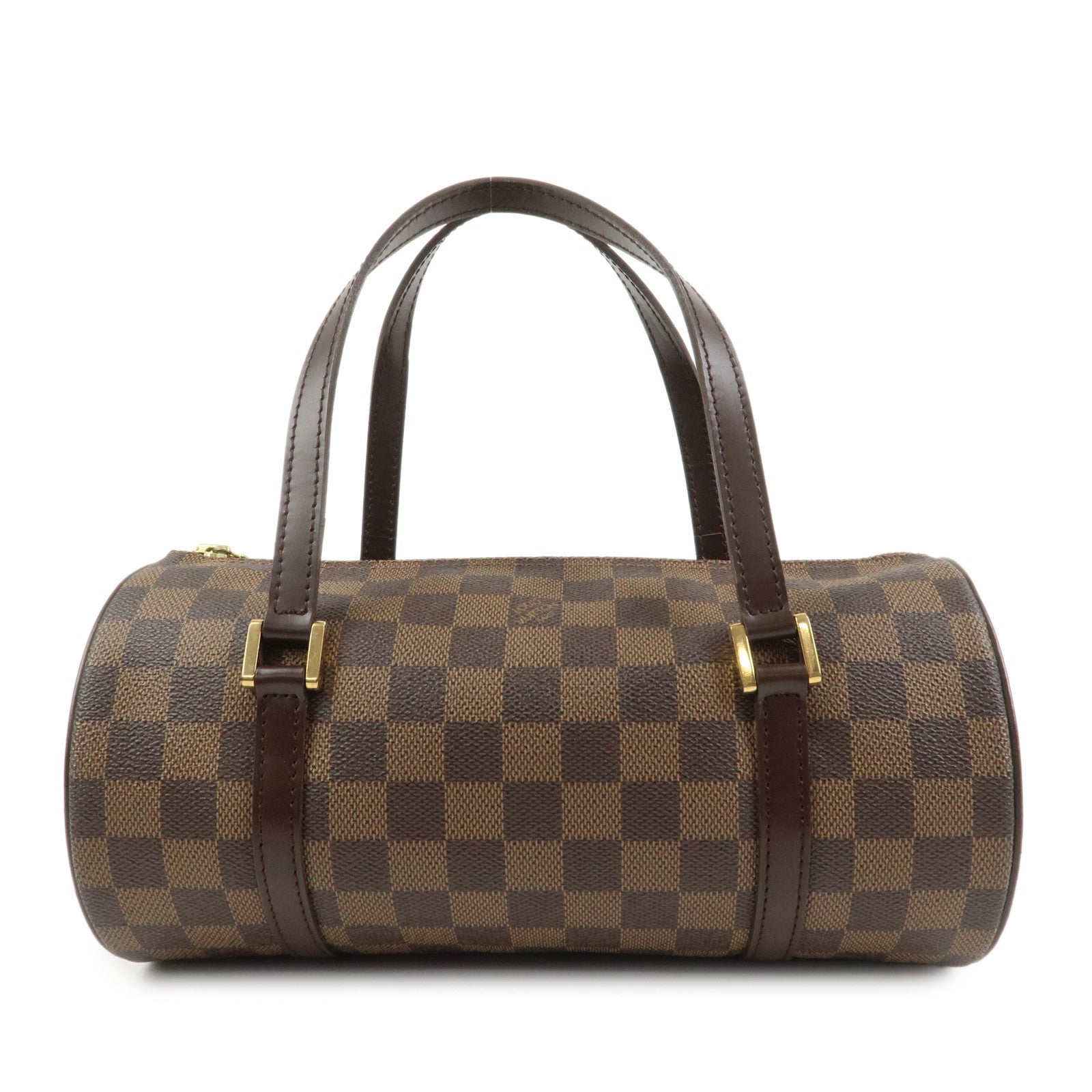 Louis Vuitton Damier Ebene Papillon 26 Hand Bag Brown N51304