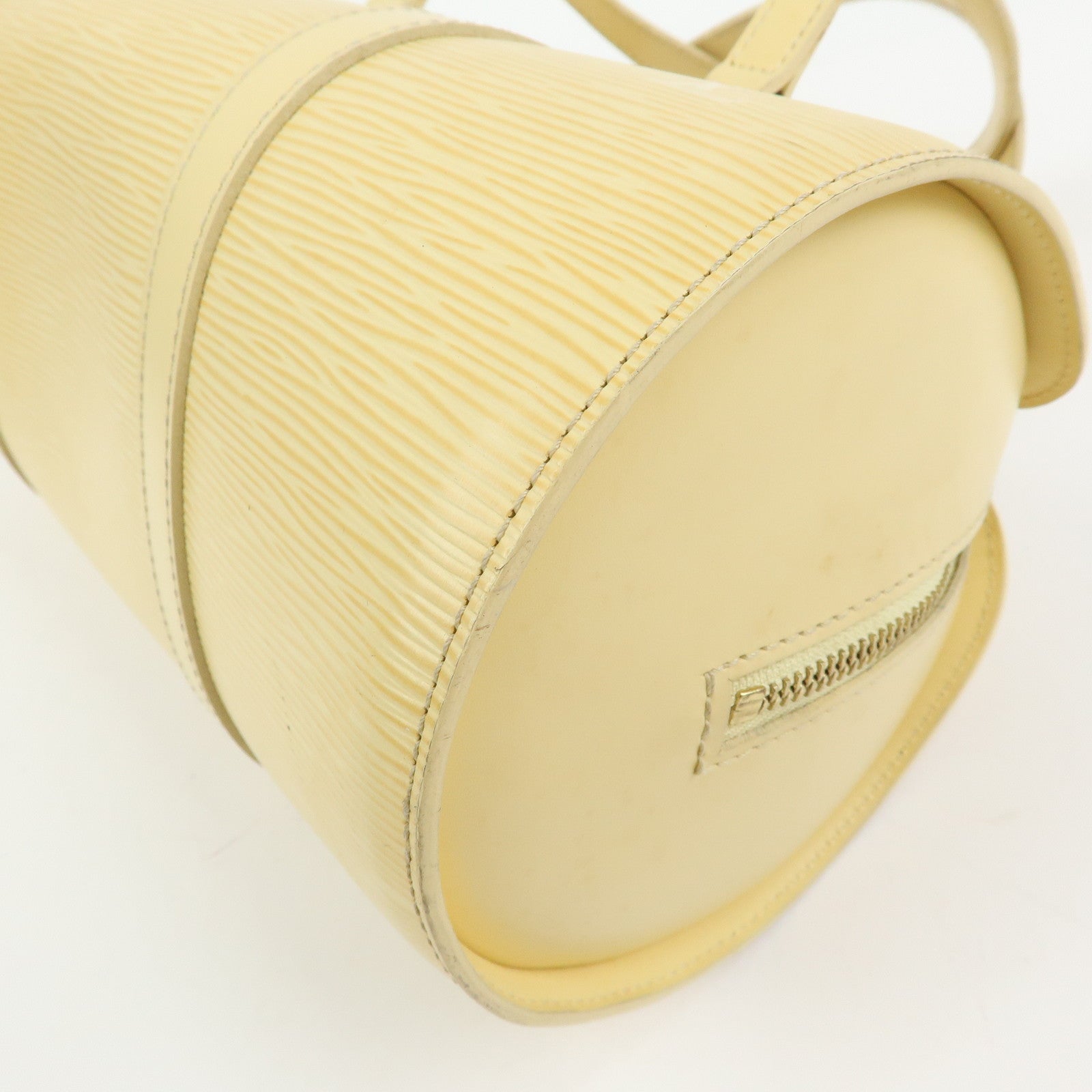 Louis Vuitton Epi Leather Soufflot Hand Bag Vanilla M5222A