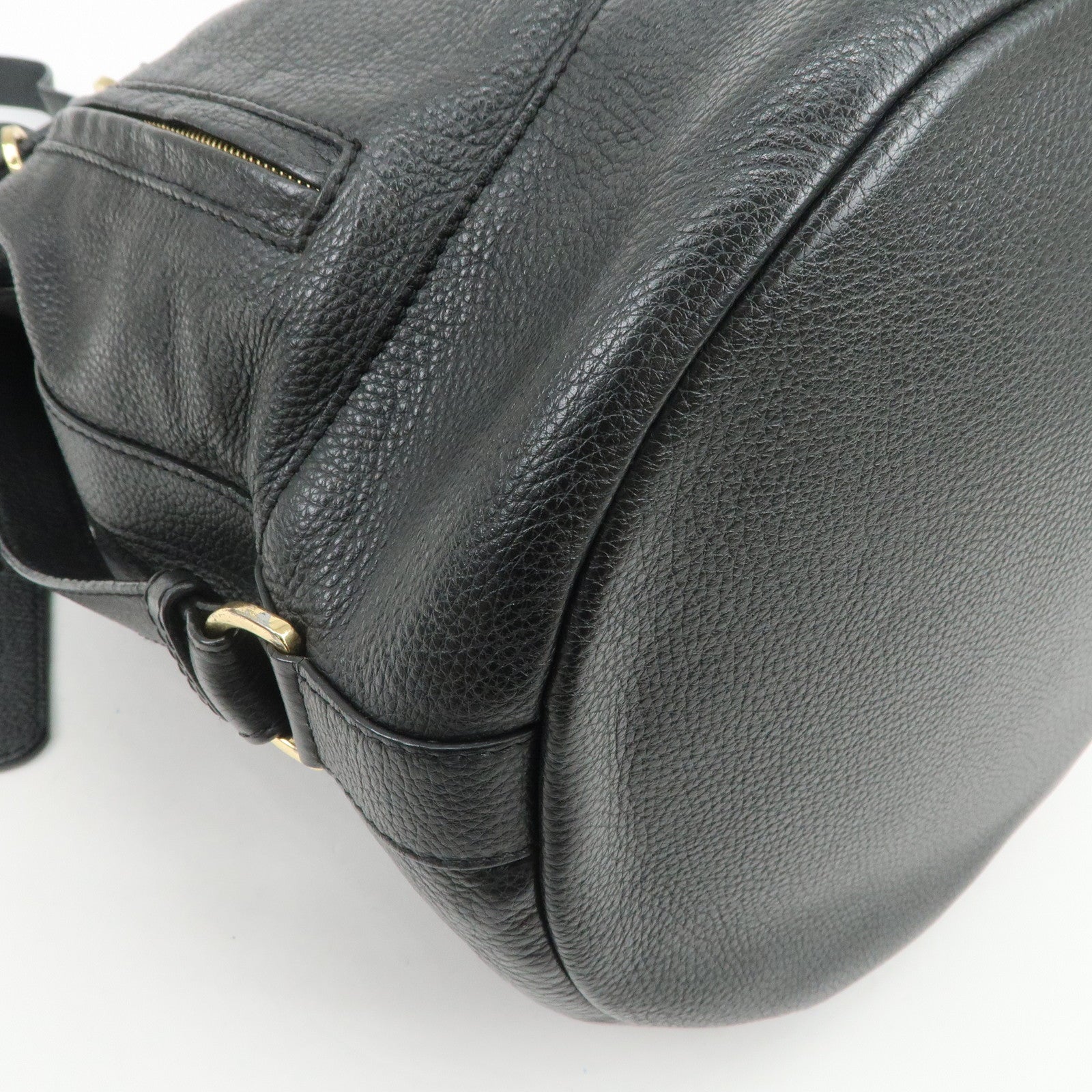 Chloe Vicki Leather Shoulder Bag Hand Bag Black