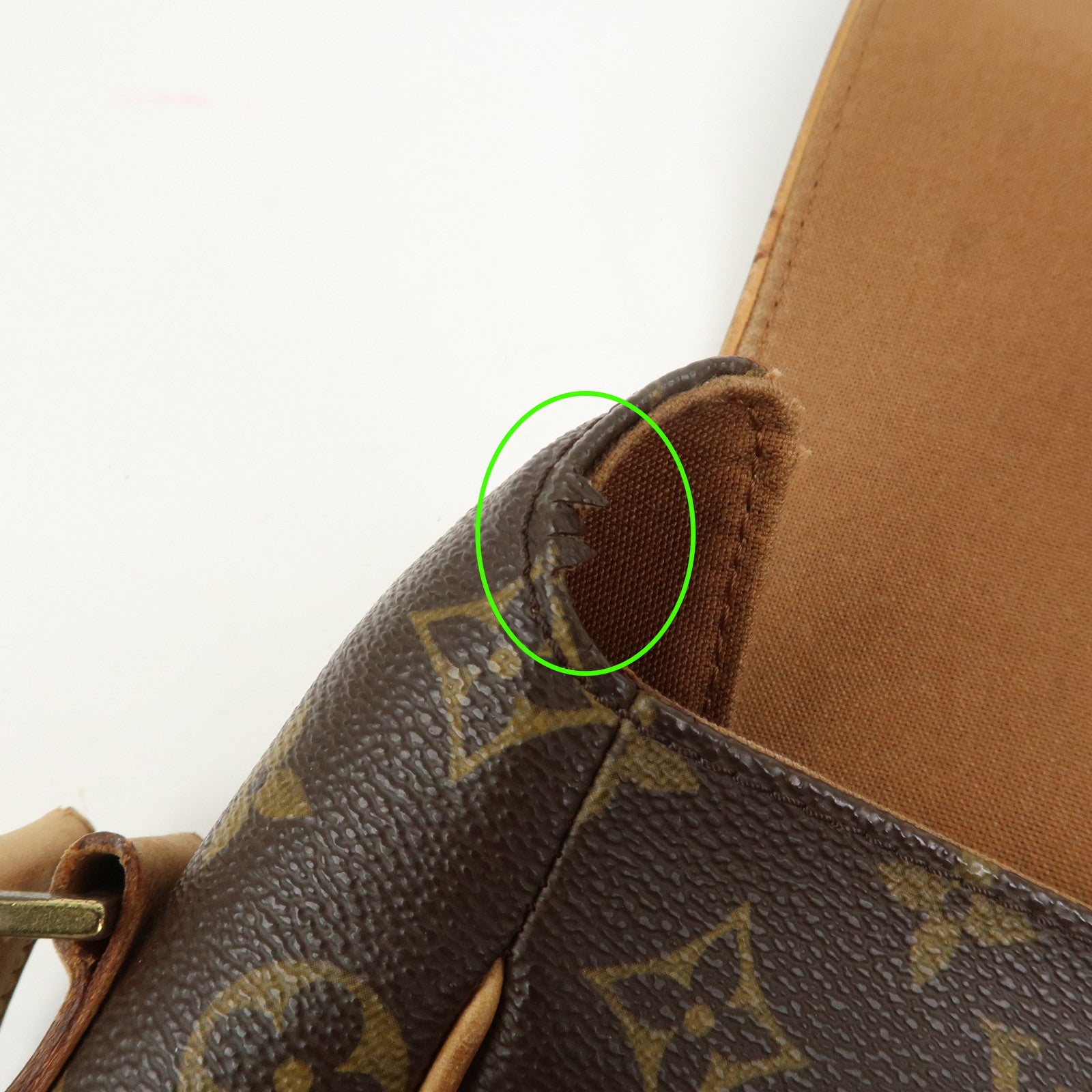 Louis Vuitton Monogram Abbesses Messenger Bag Brown M45257