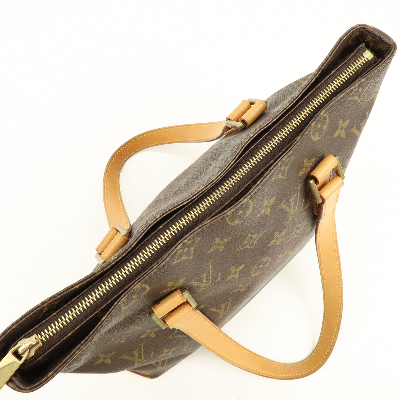 Louis Vuitton Monogram Cabas Piano Canvas Tote Bag Hand Bag M51148