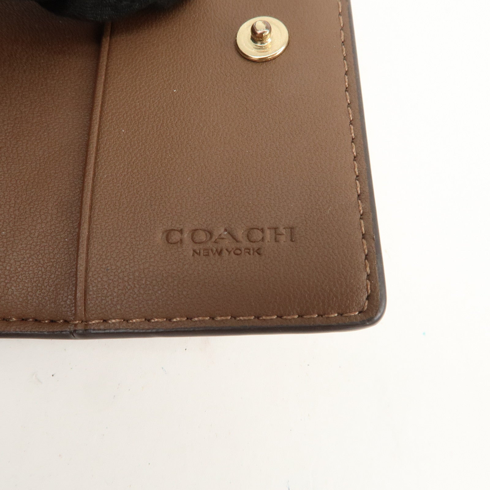 COACH Set Of 4 Card Case Coin Case Key Case Black Red Brown