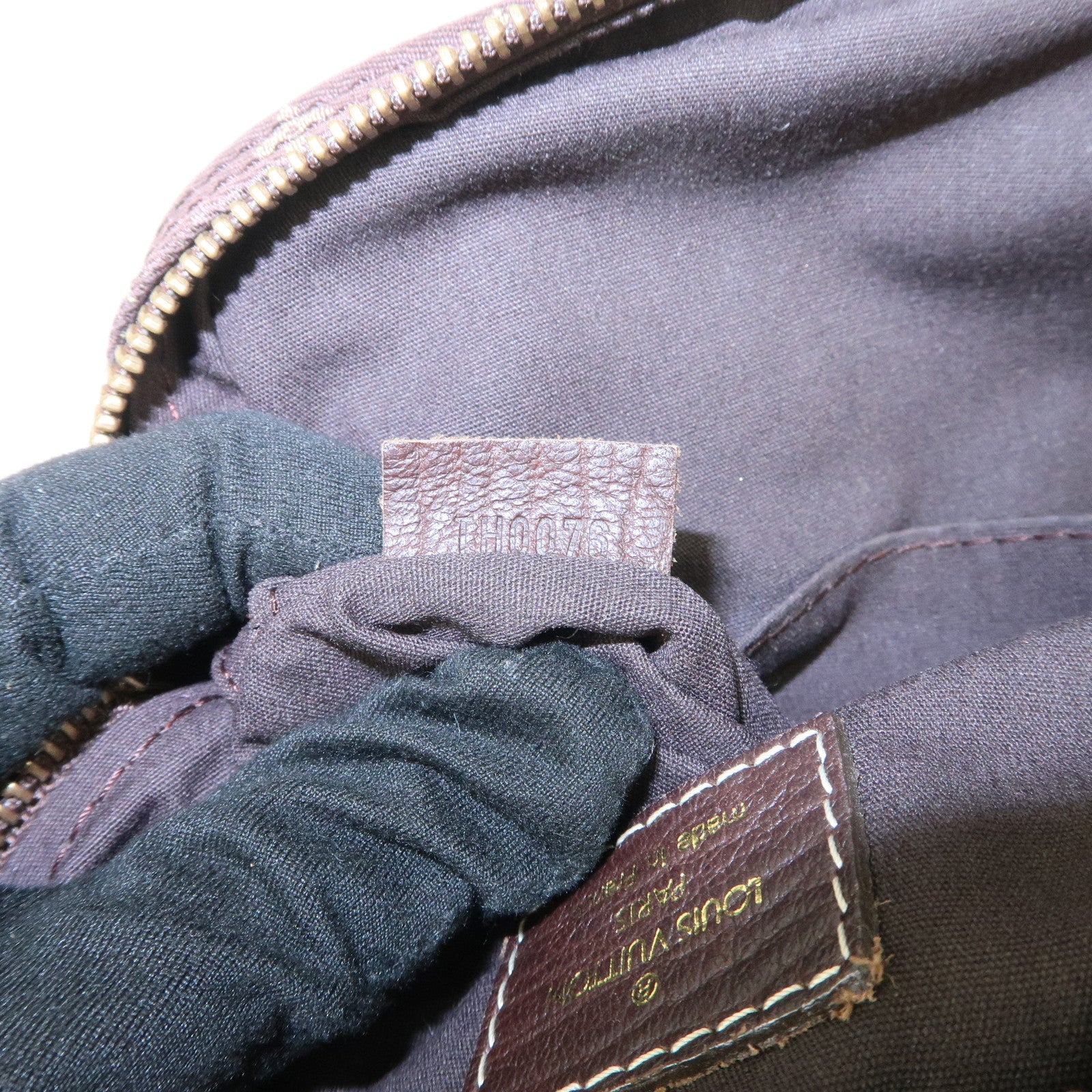 Louis Vuitton Monogram Mini Lin Danube Shoulder Bag Brown M95228