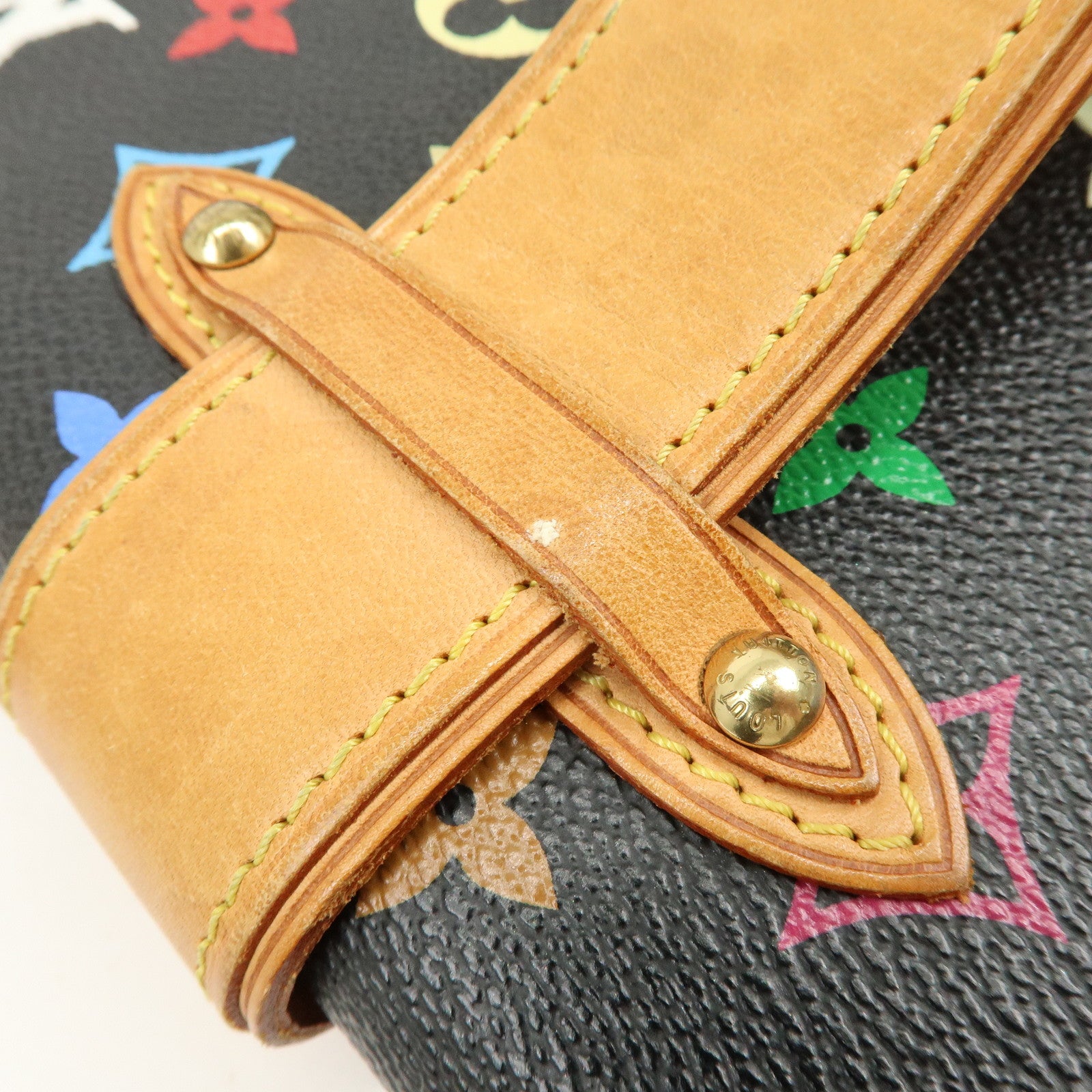 Louis Vuitton Monogram Multi Color Shirley Shoulder Bag Noir M40050