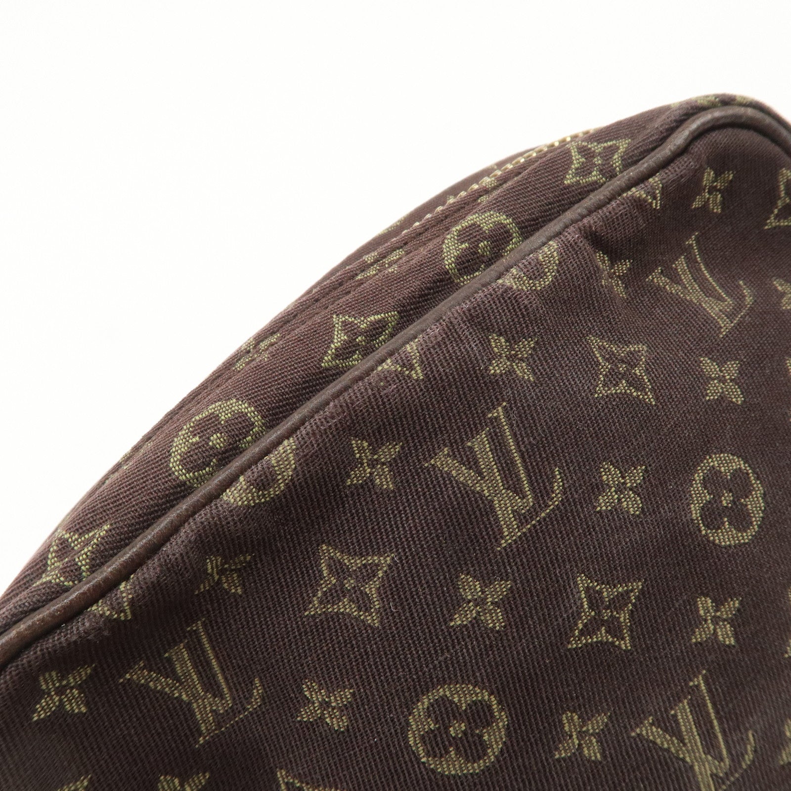 Louis Vuitton Monogram Mini Lin Danube Shoulder Bag Brown M95228