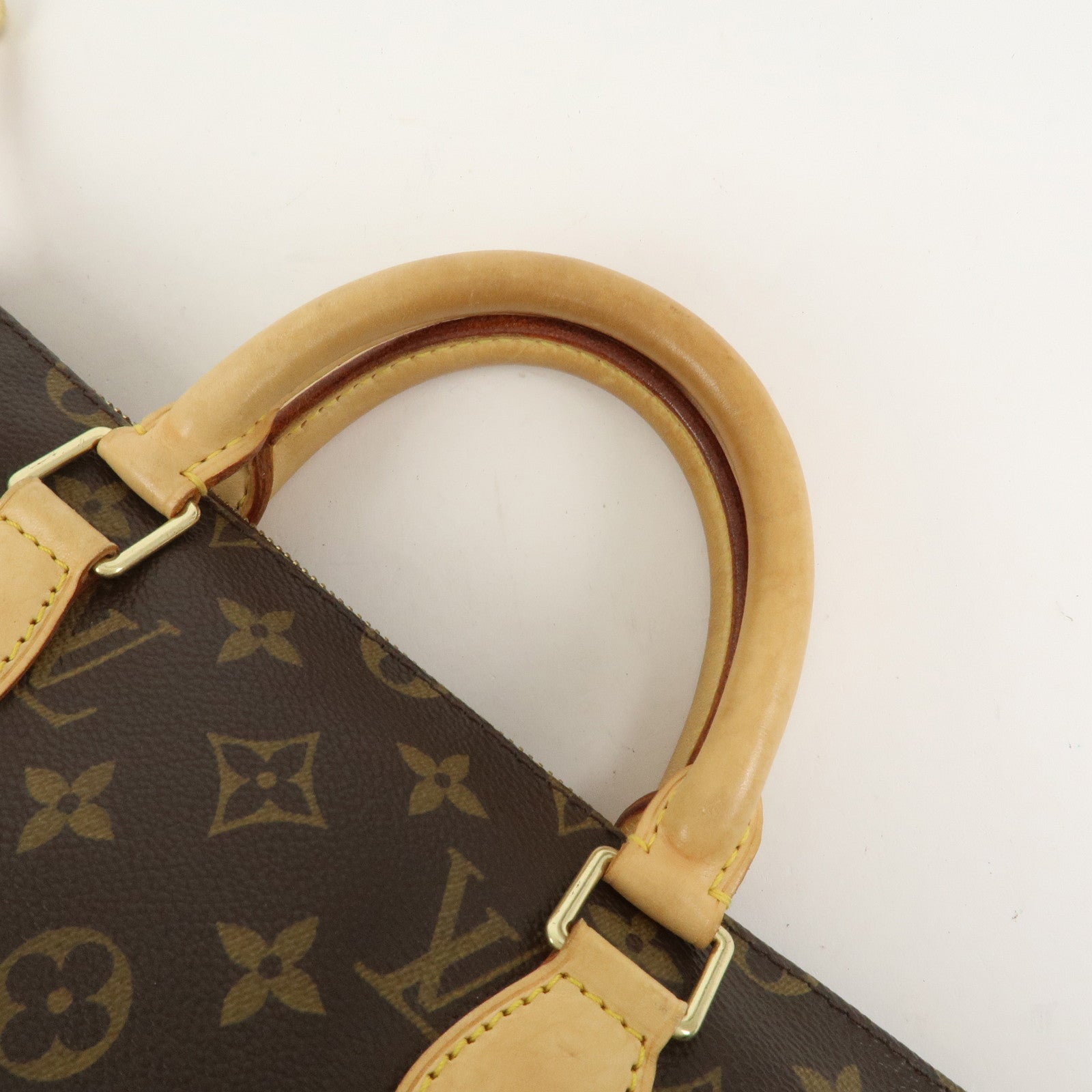 Louis Vuitton Monogram Popincourt Hand Bag Brown M40009