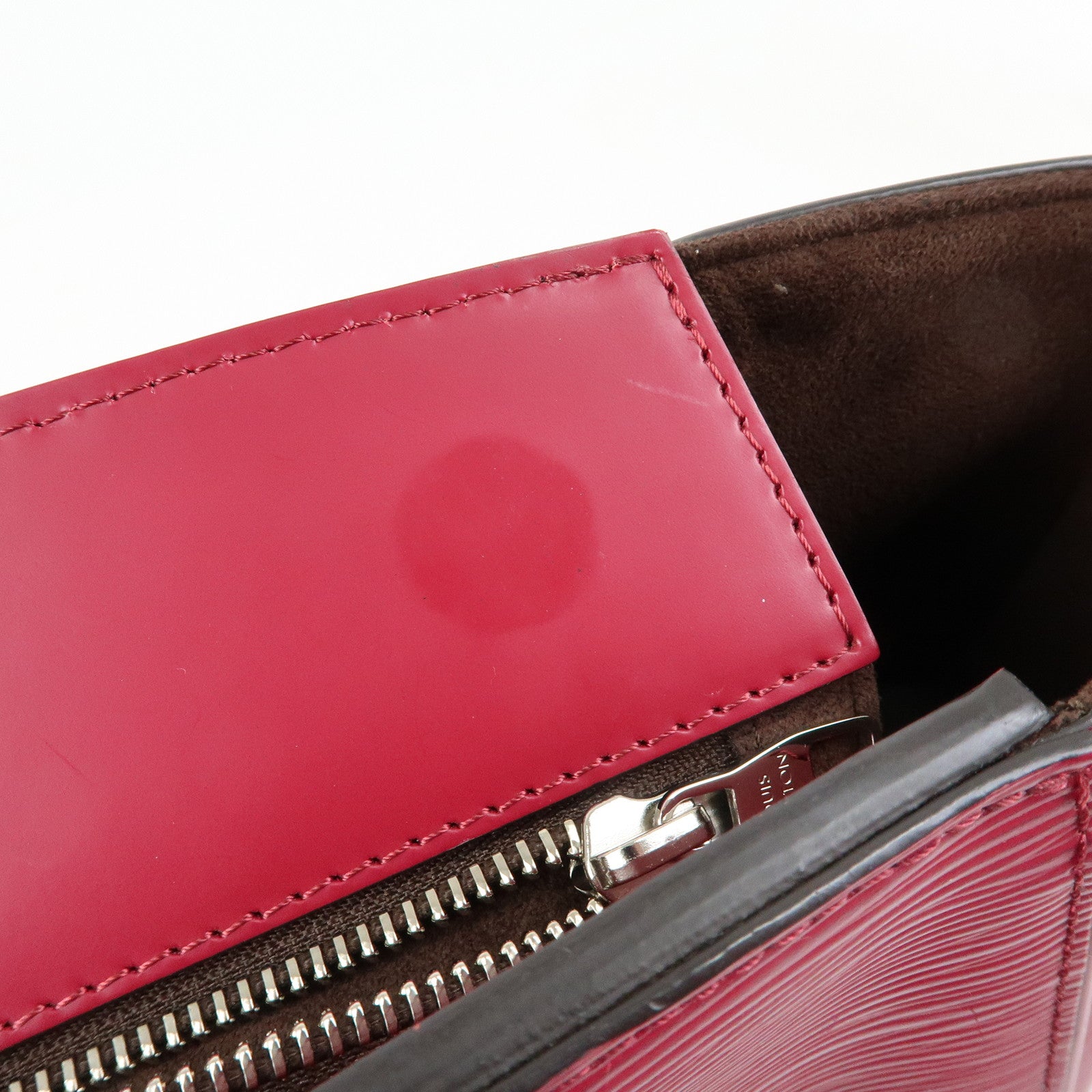 Louis Vuitton Epi Leather Phenix PM Hand Bag Fuchsia M50802