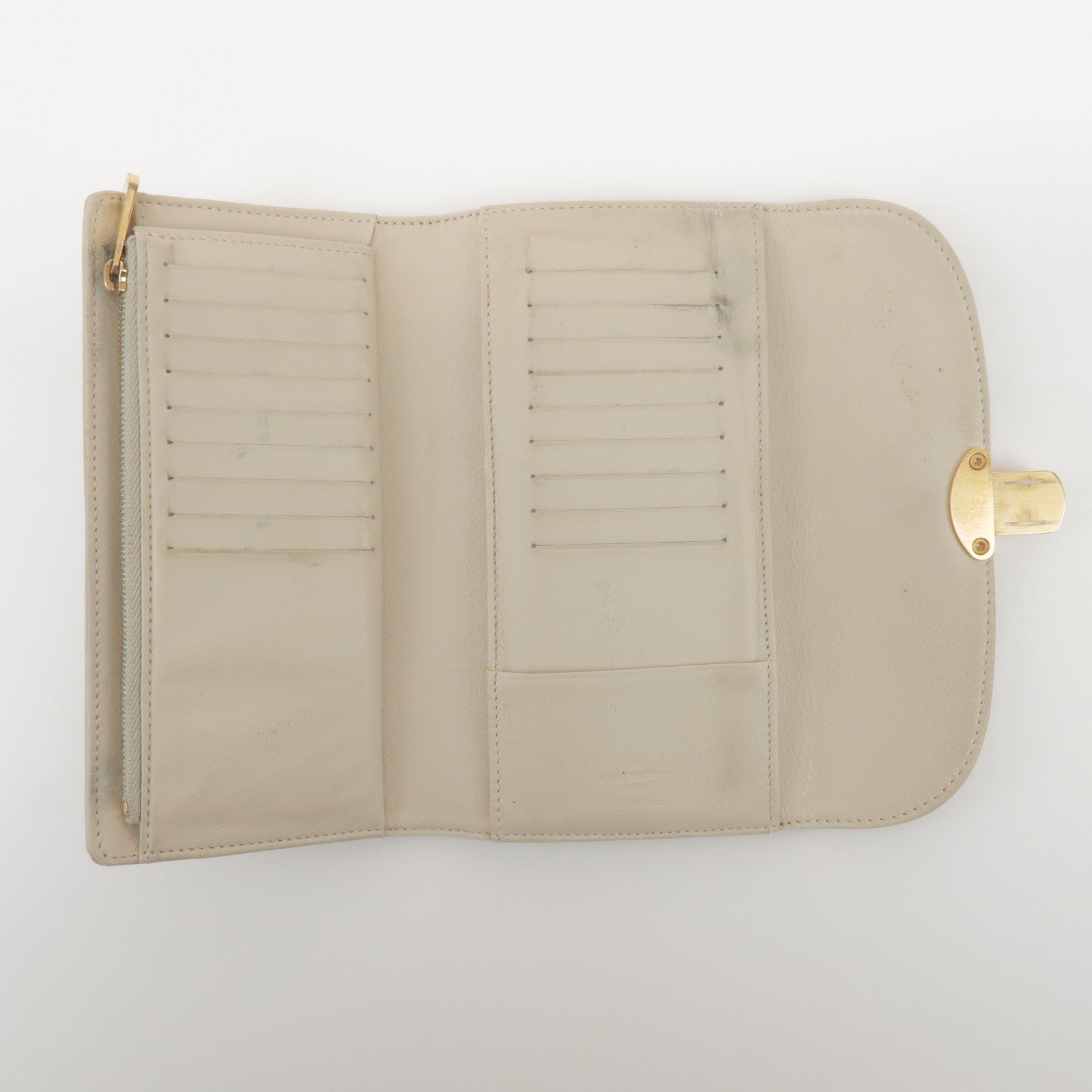 Louis Vuitton Monogram Mahina Portefeuille Amelia Wallet M58132