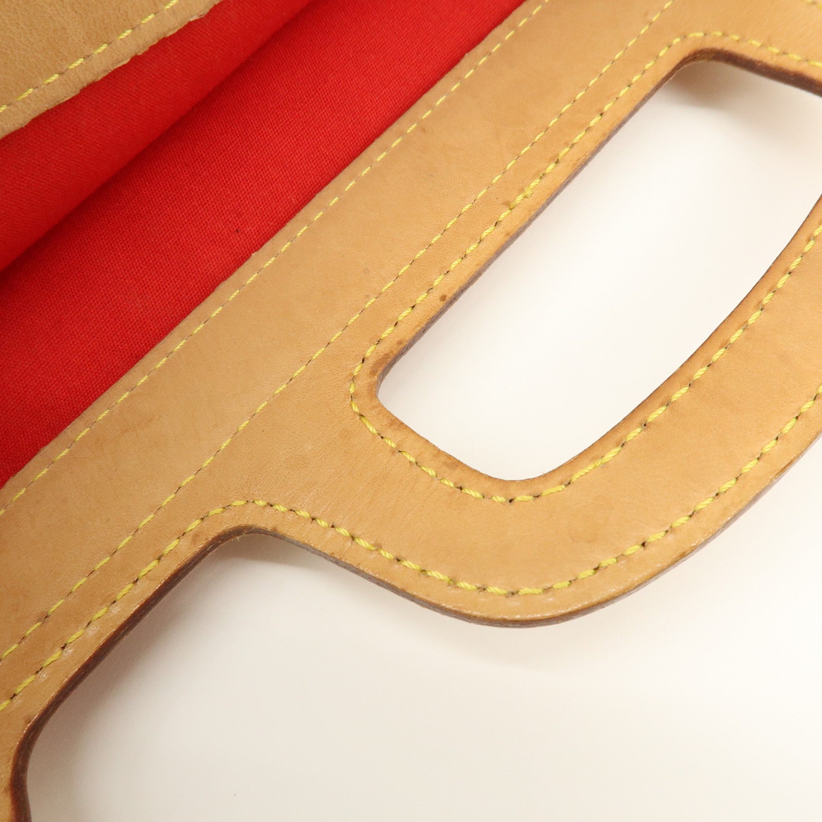 Louis Vuitton Monogram Vernis Stanton Hand Bag Rouge M91078