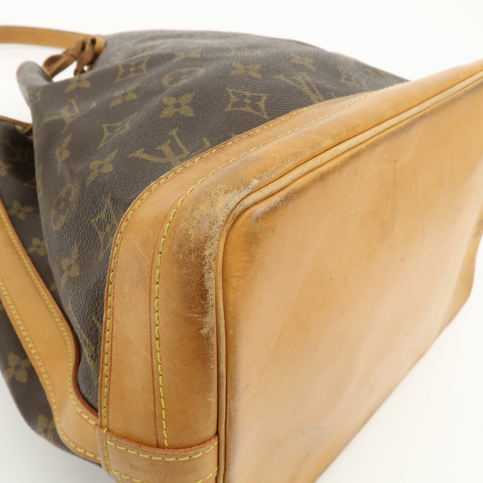 Louis Vuitton Monogram Noe Shoulder Bag Hand Bag Brown M42224