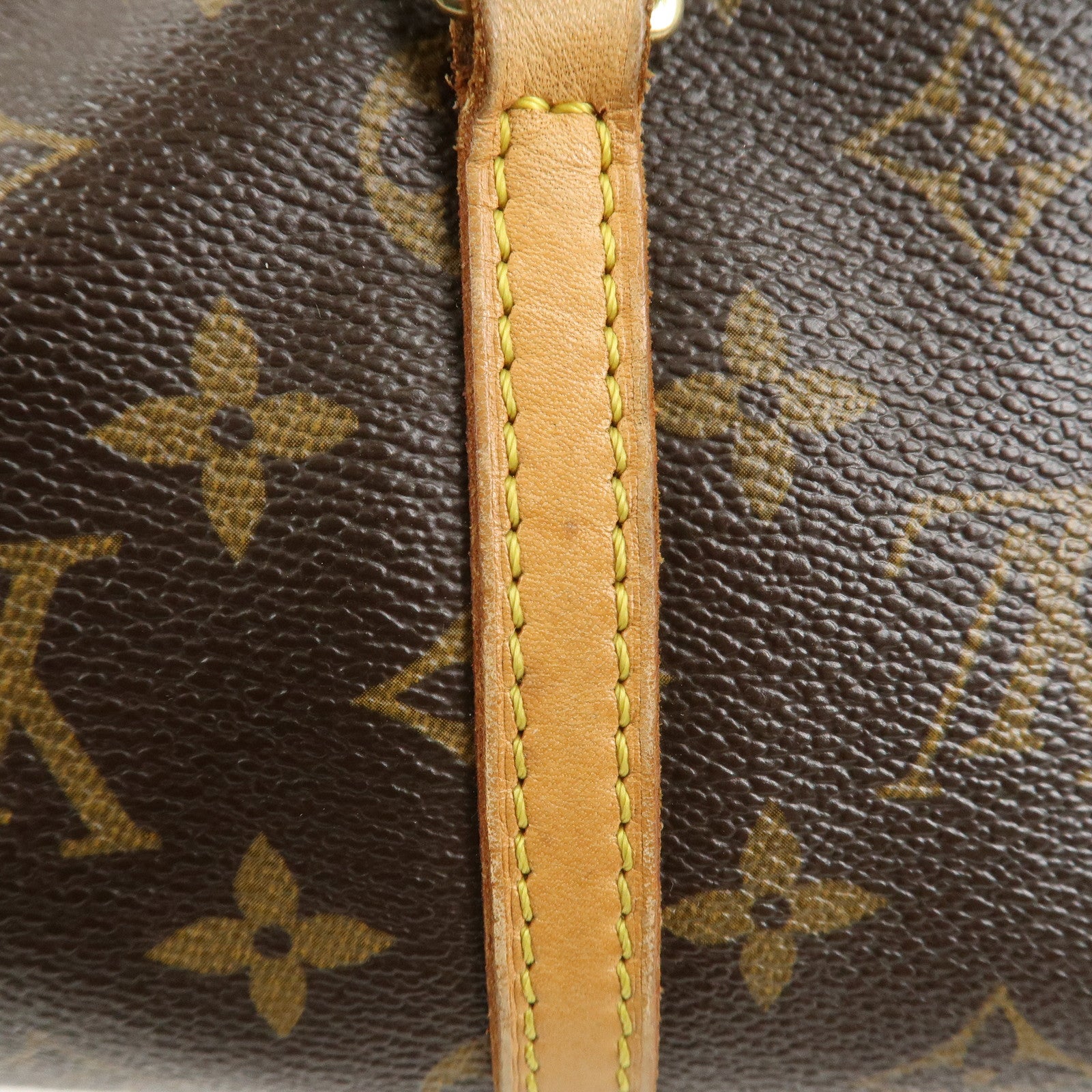 Louis Vuitton Monogram Papillon 30 Hand Bag Brown M51385
