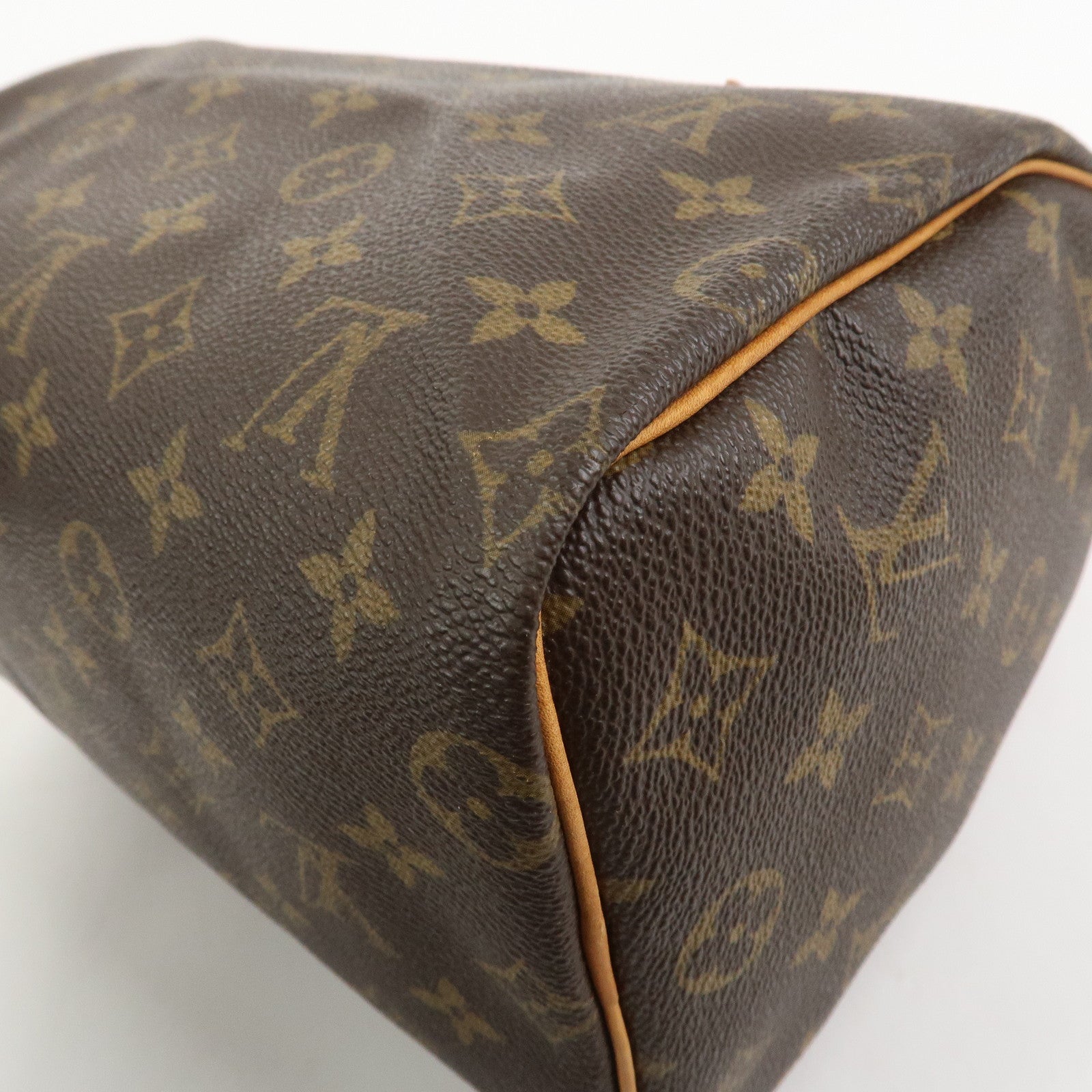 Louis Vuitton Monogram Speedy 25 Boston Bag Hand Bag Brown M41528