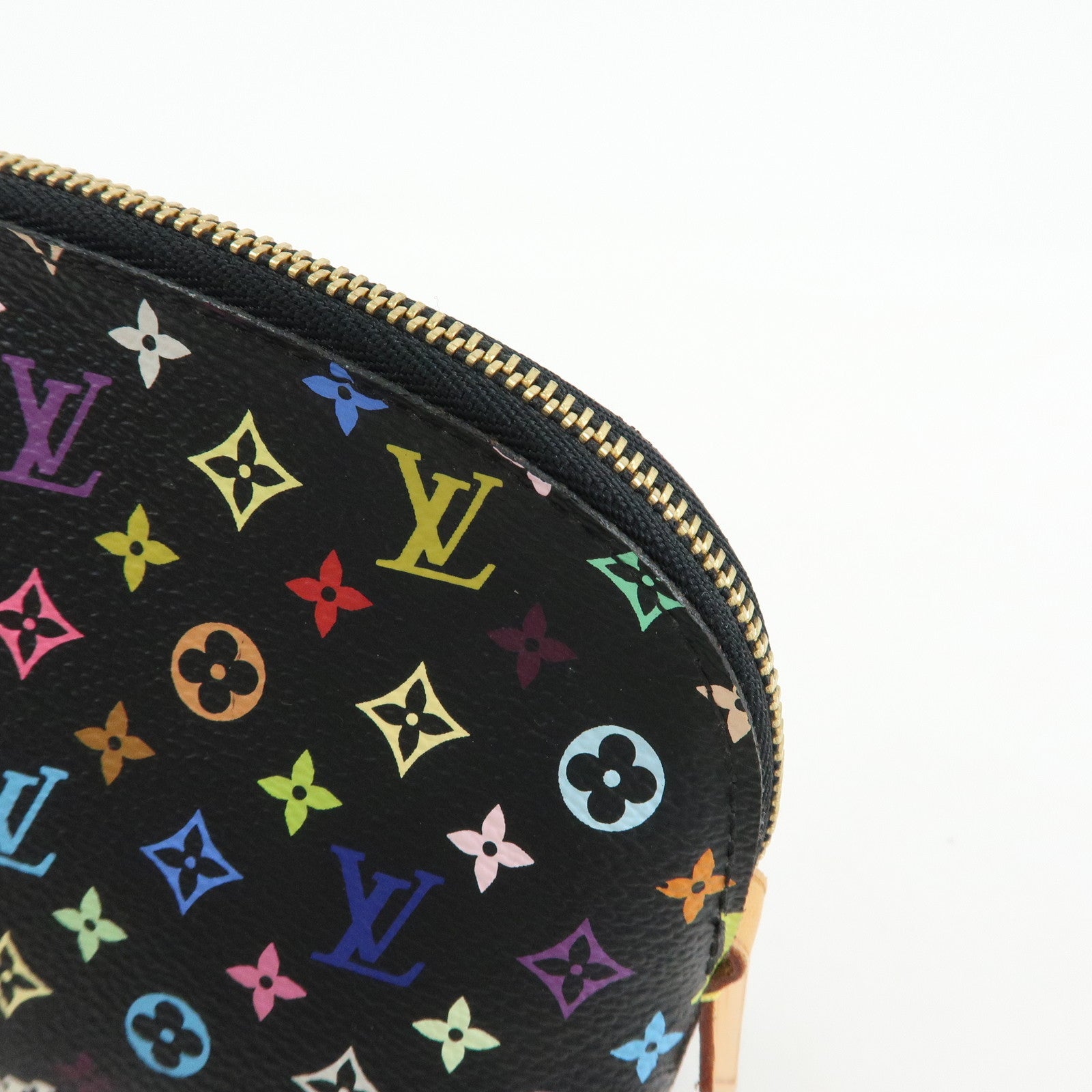 Louis Vuitton Monogram Multi Color Pochette Cosmetic Pouch M47355