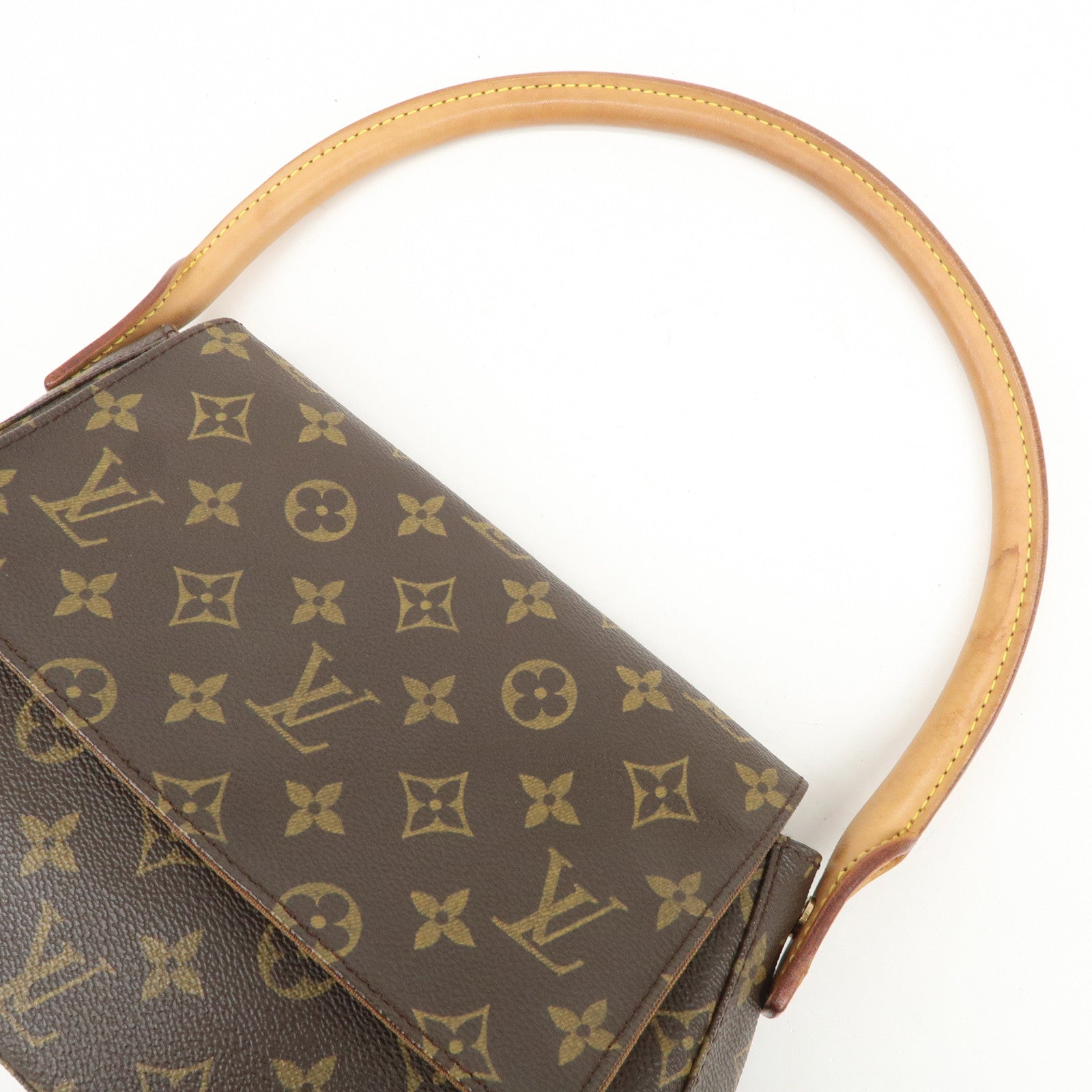 Louis Vuitton Monogram Mini Looping Shoulder Bag Brown M51147