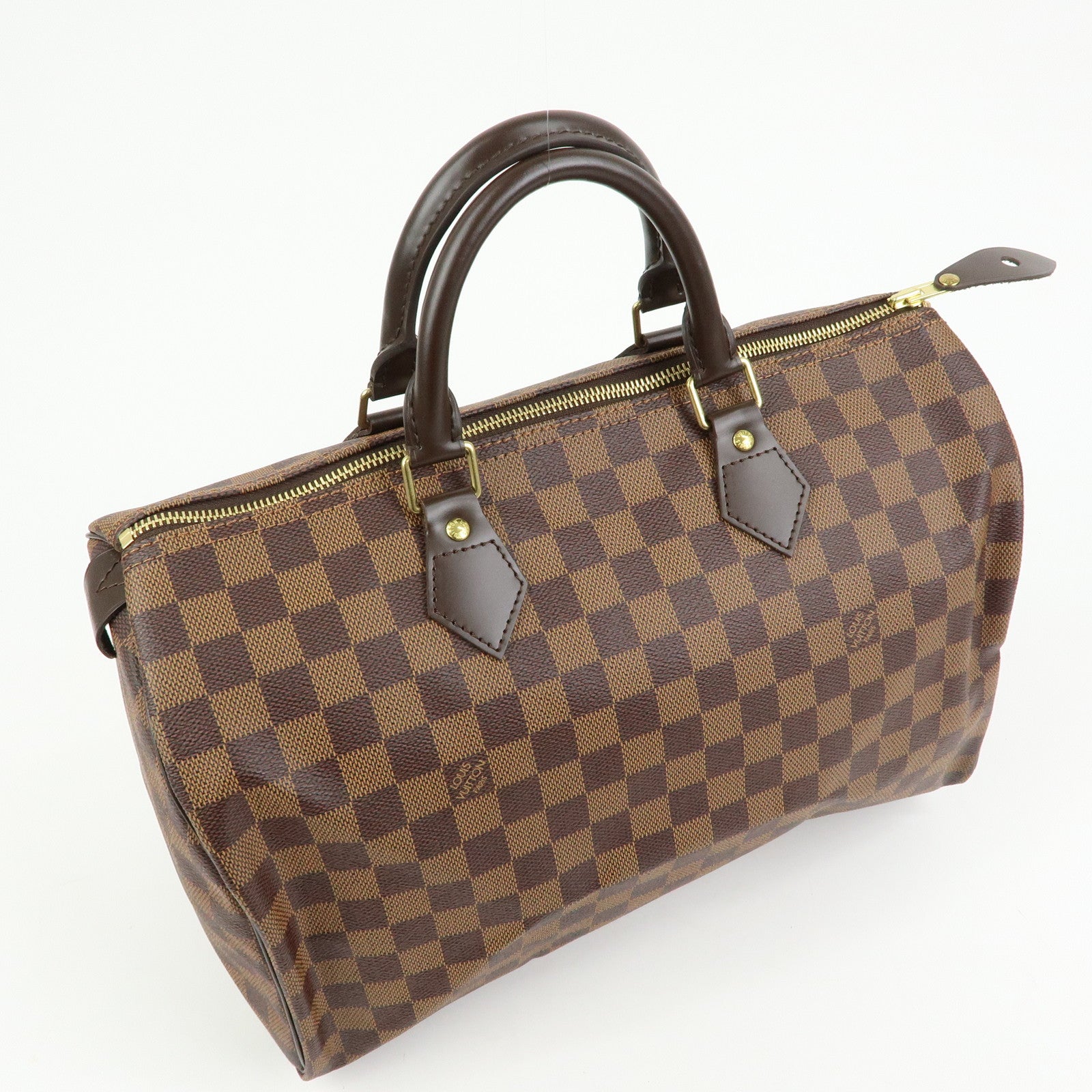 Louis Vuitton Damier Ebene Speedy 30 Boston Bag Hand Bag N41531