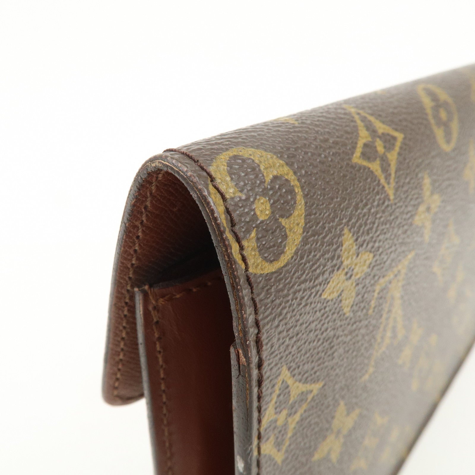Louis Vuitton Monogram Chailot Clutch Bag Brown M51788