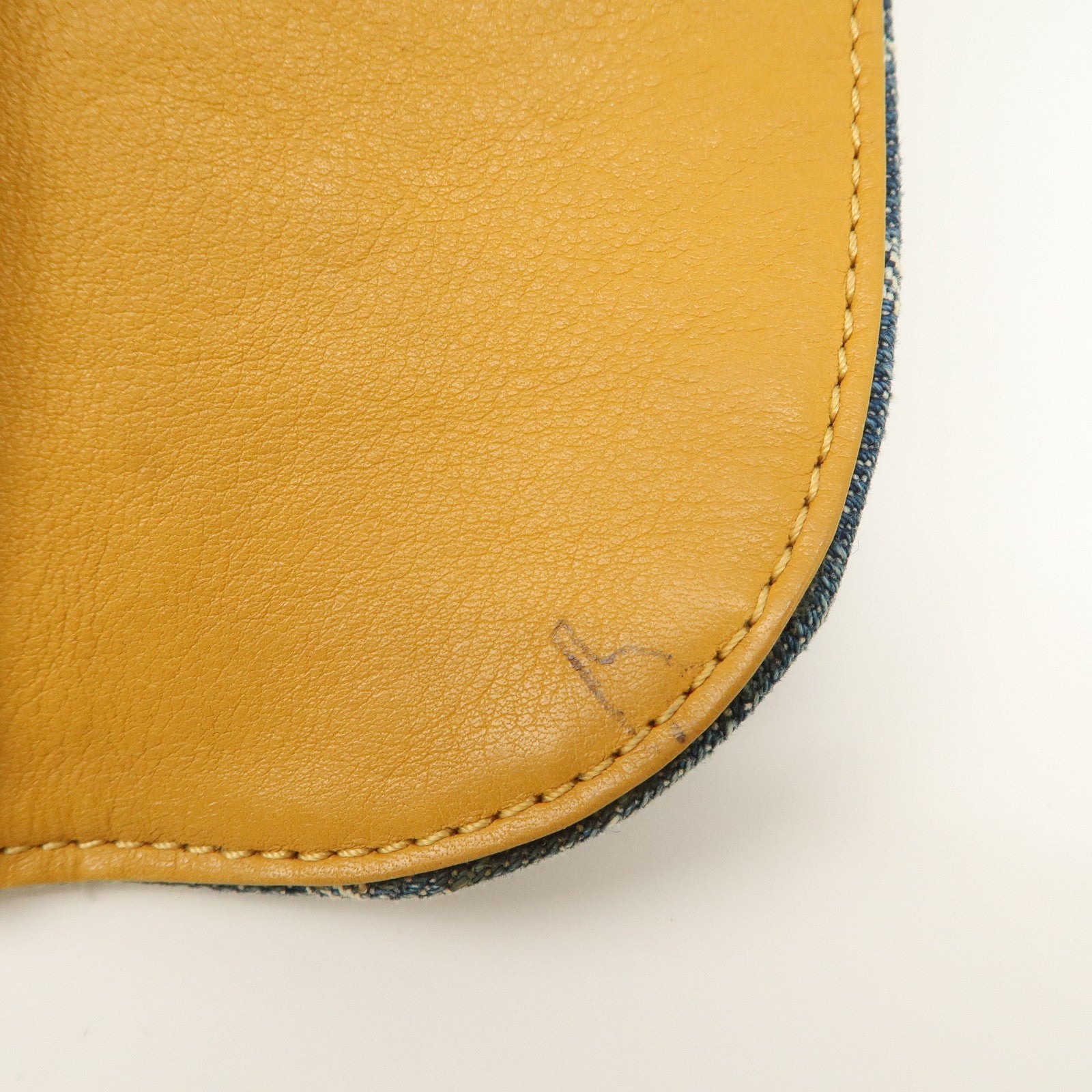 Louis Vuitton Monogram Denim Portefeuille Amelia Wallet Blue M95511 Used